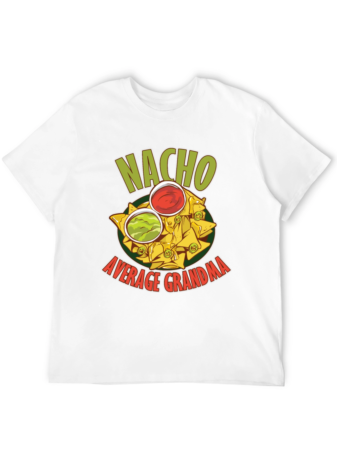 Nacho Average Grandma Graphic T-Shirt