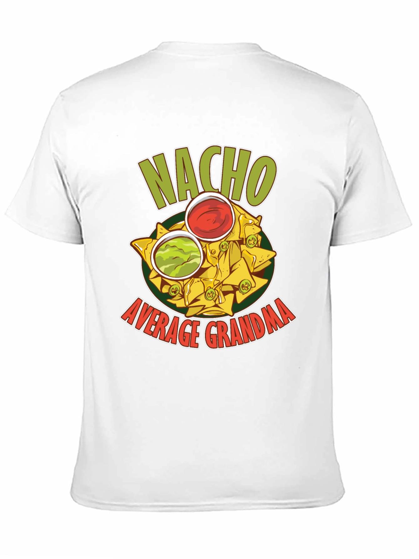 Nacho Average Grandma Graphic T-Shirt
