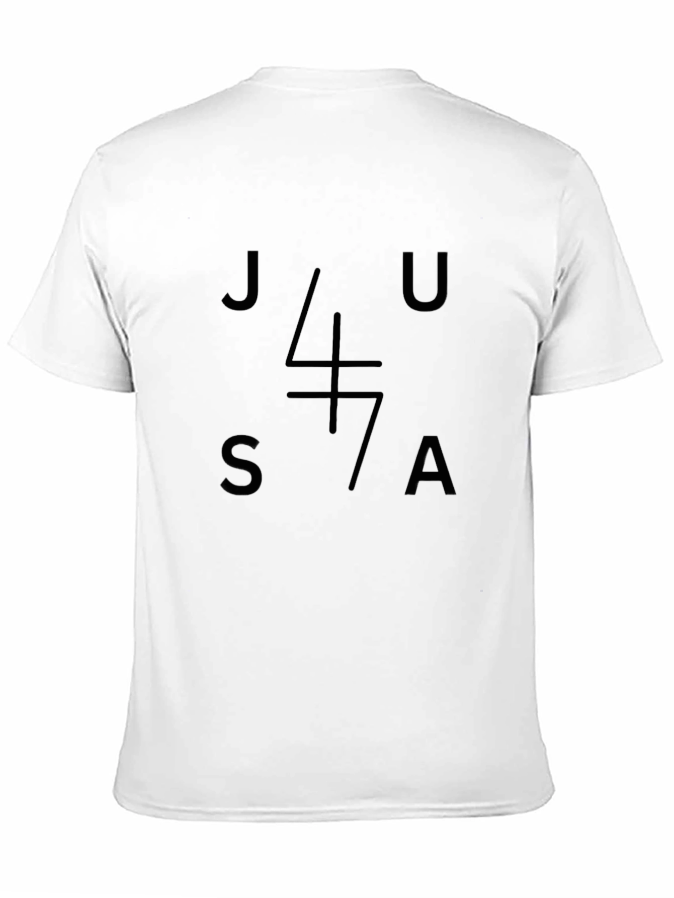 Minimalist JU47A T-Shirt - Classic Black Tee