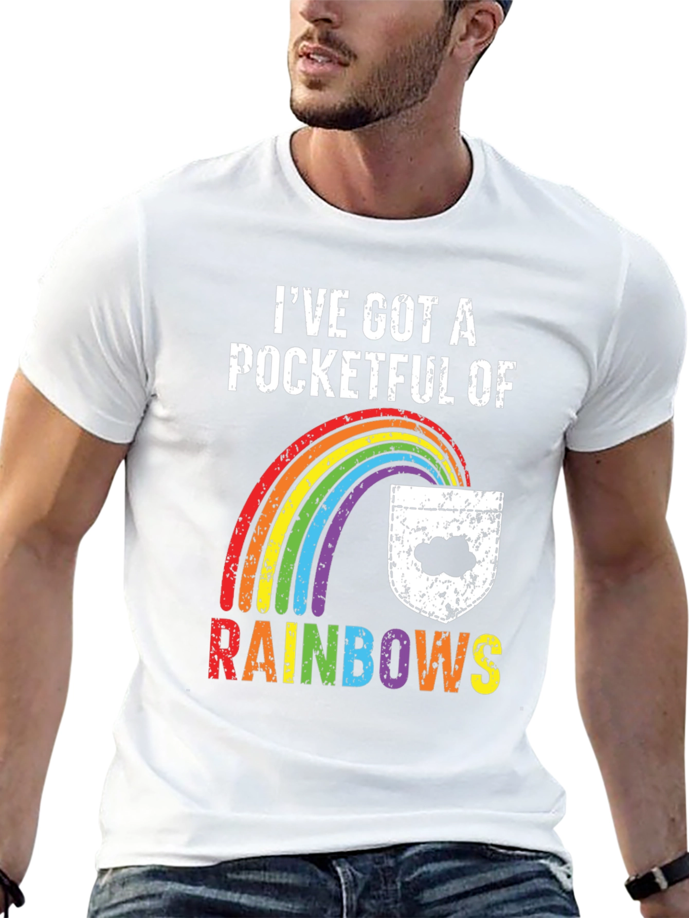 Pocketful of Rainbows Graphic Tee