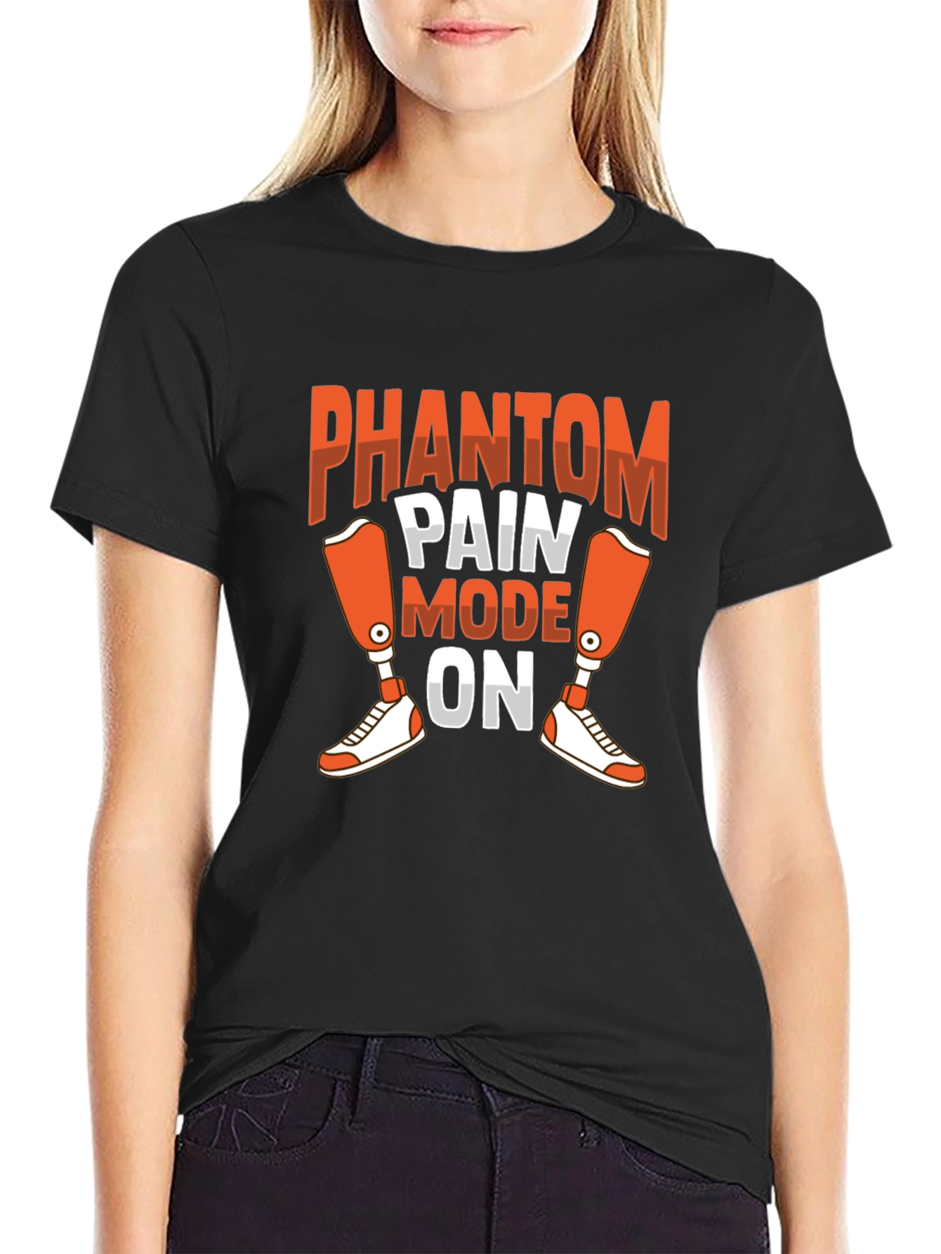 Phantom Pain Mode On Graphic T-Shirt