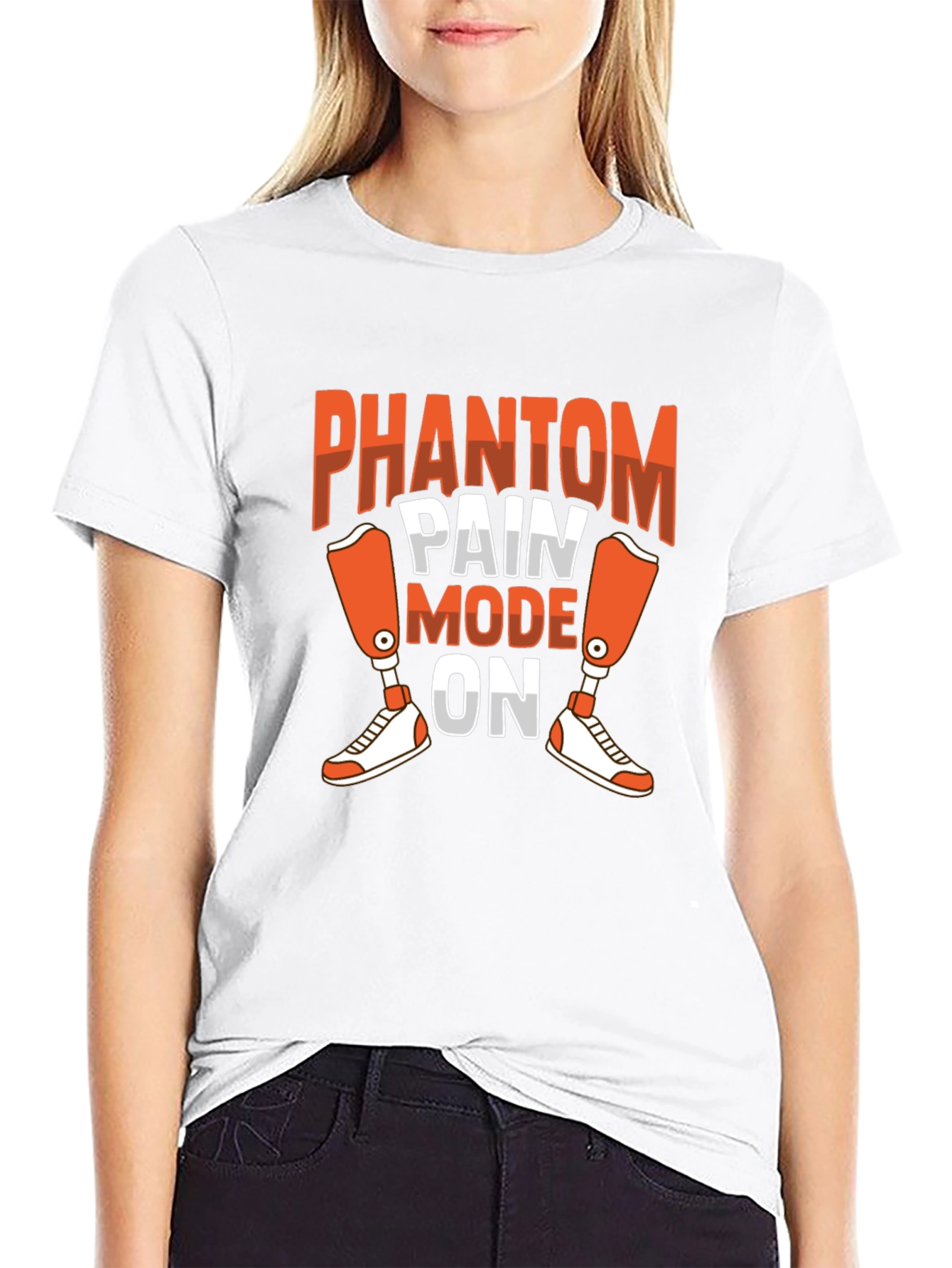 Phantom Pain Mode On Graphic T-Shirt