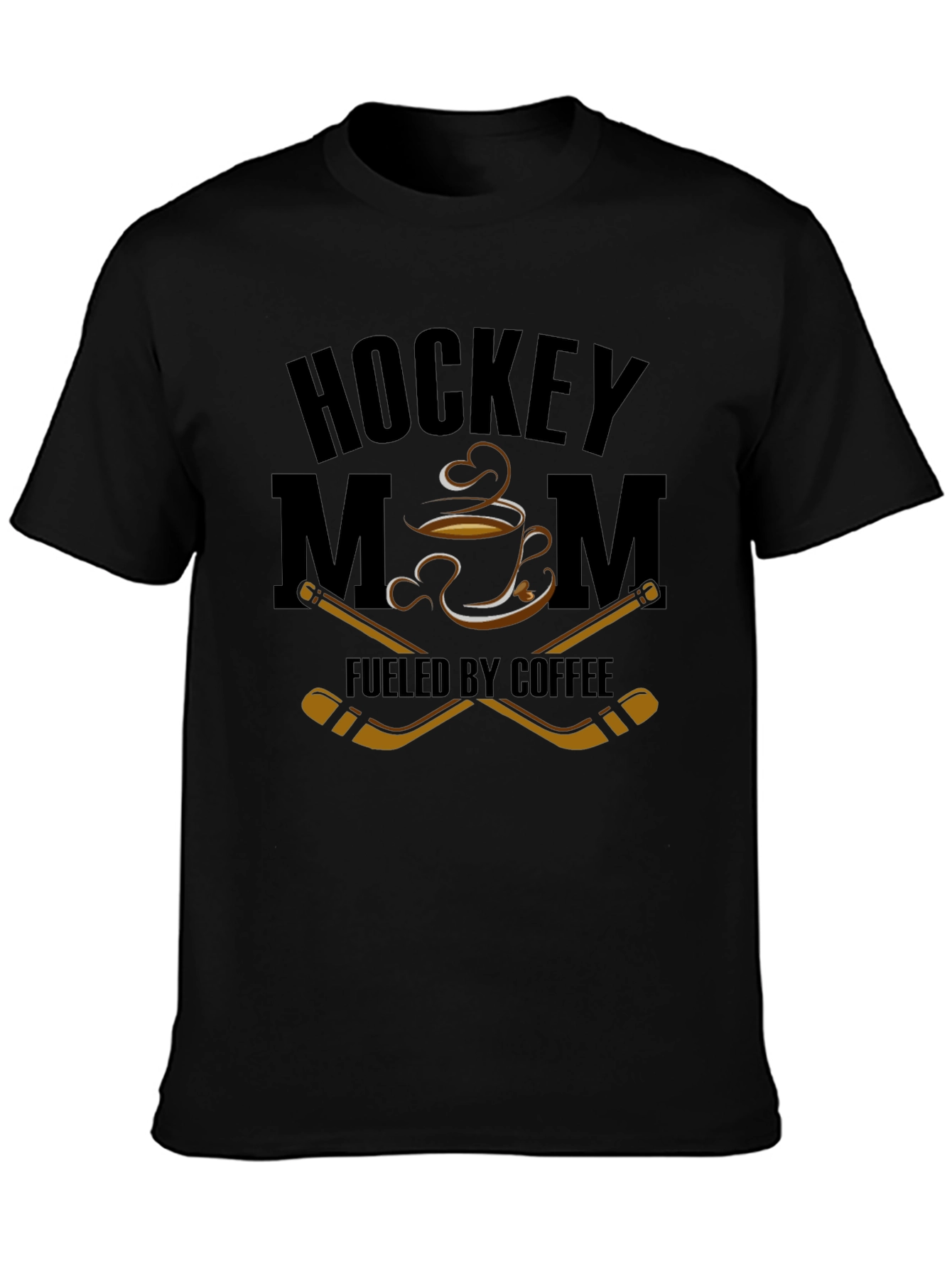 Hockey Mom Fueled By Coffee T-Shirt