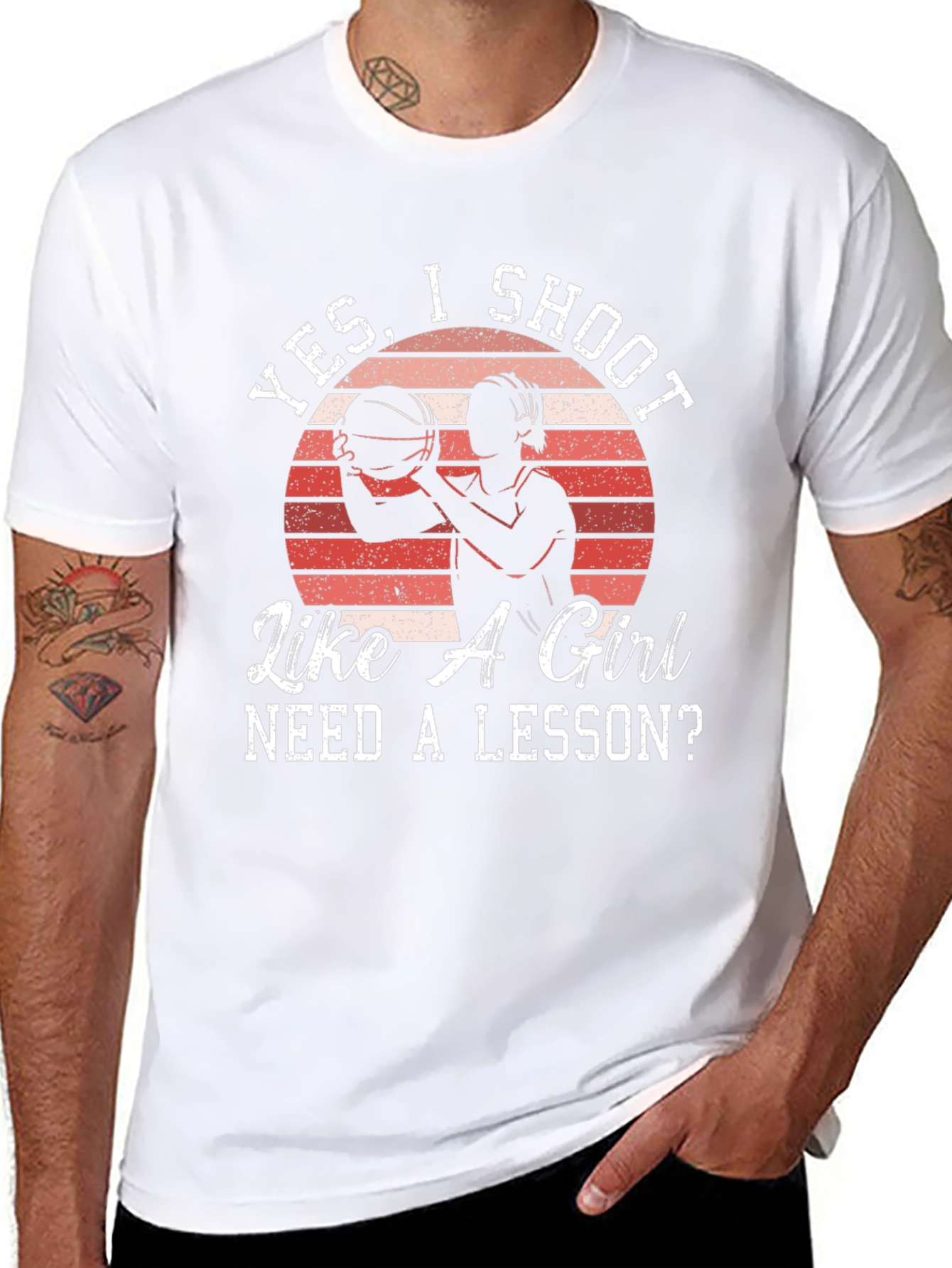 Yes I Shoot Like A Girl T-Shirt