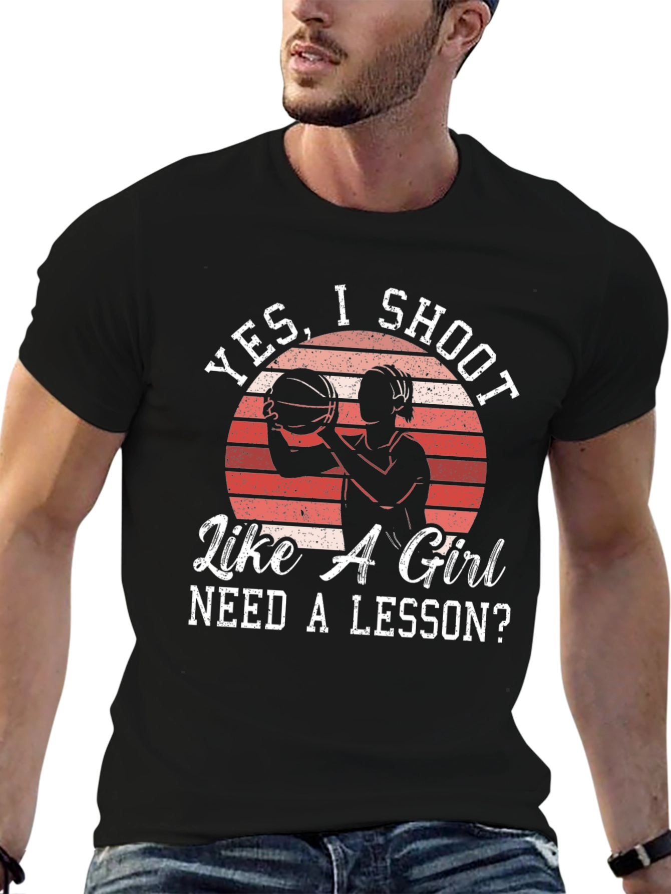 Yes I Shoot Like A Girl T-Shirt