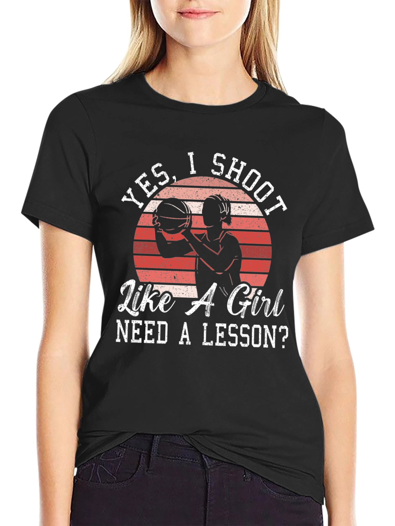 Yes I Shoot Like A Girl T-Shirt