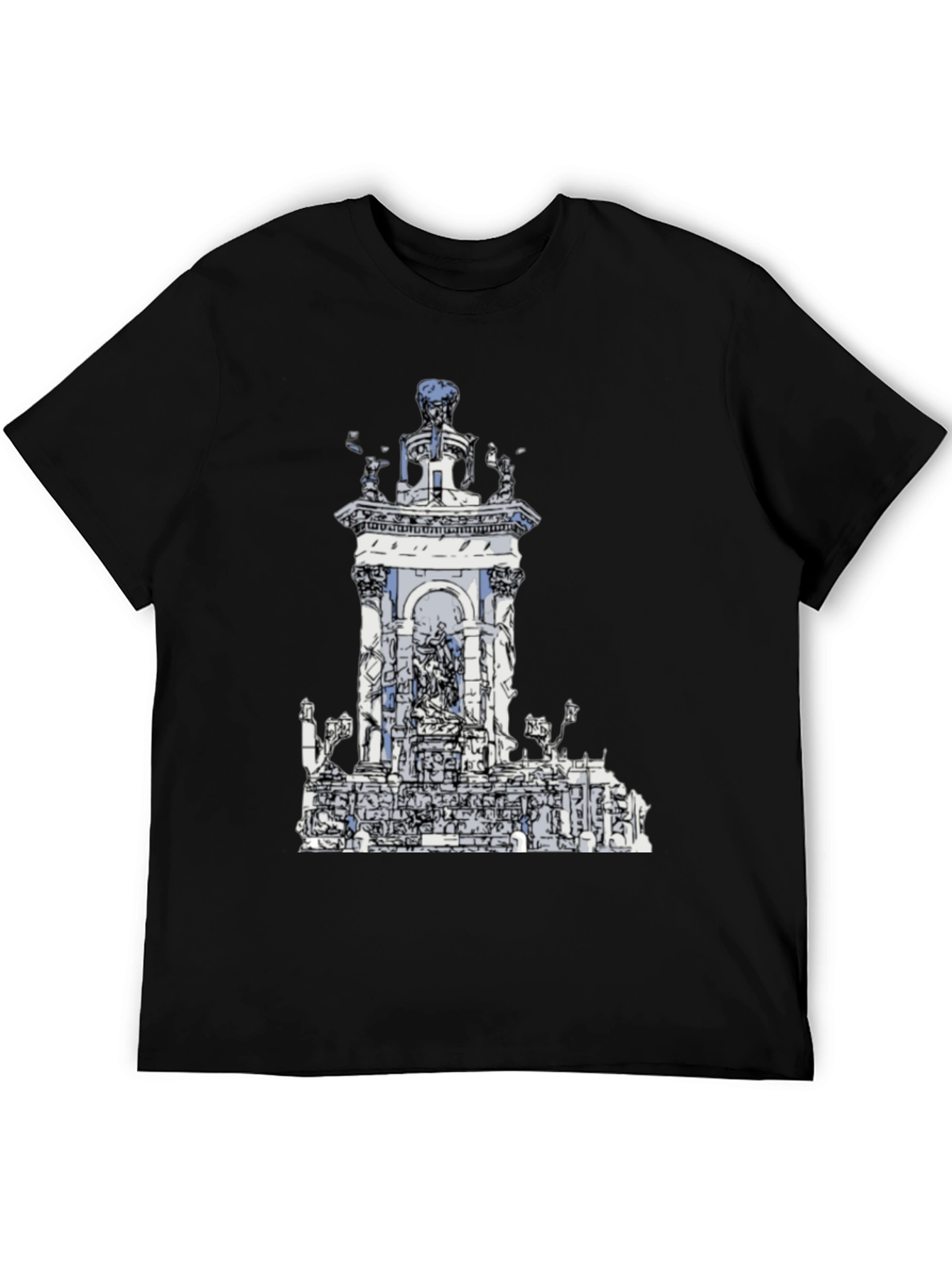 Architectural Art Tee - Black
