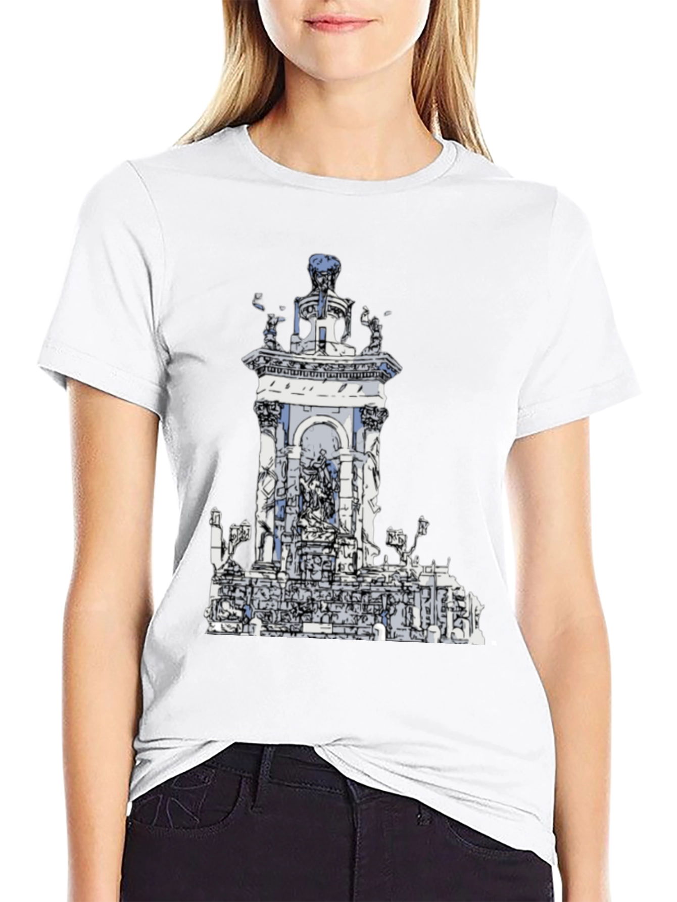 Architectural Art Tee - Black