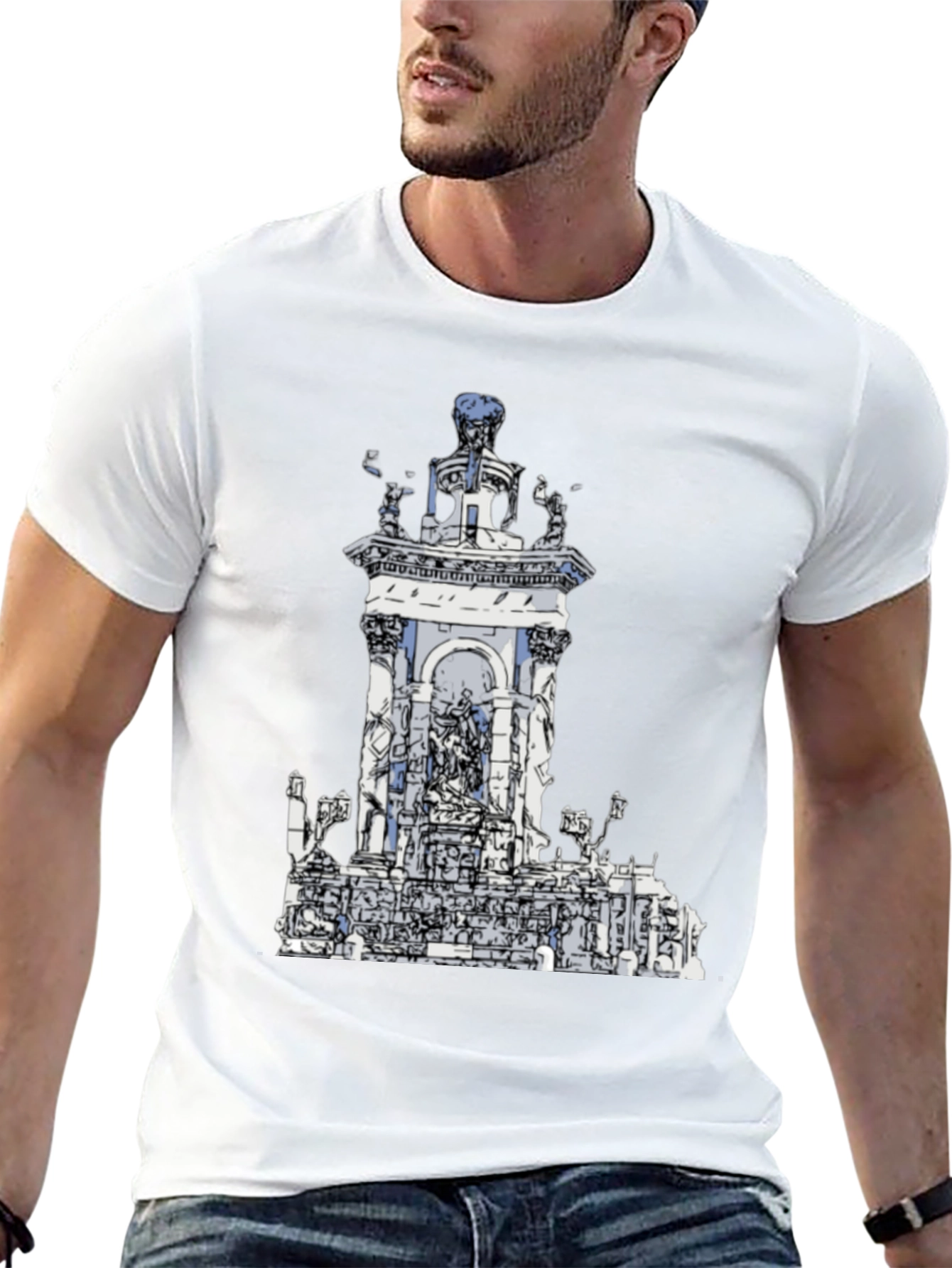 Architectural Art Tee - Black