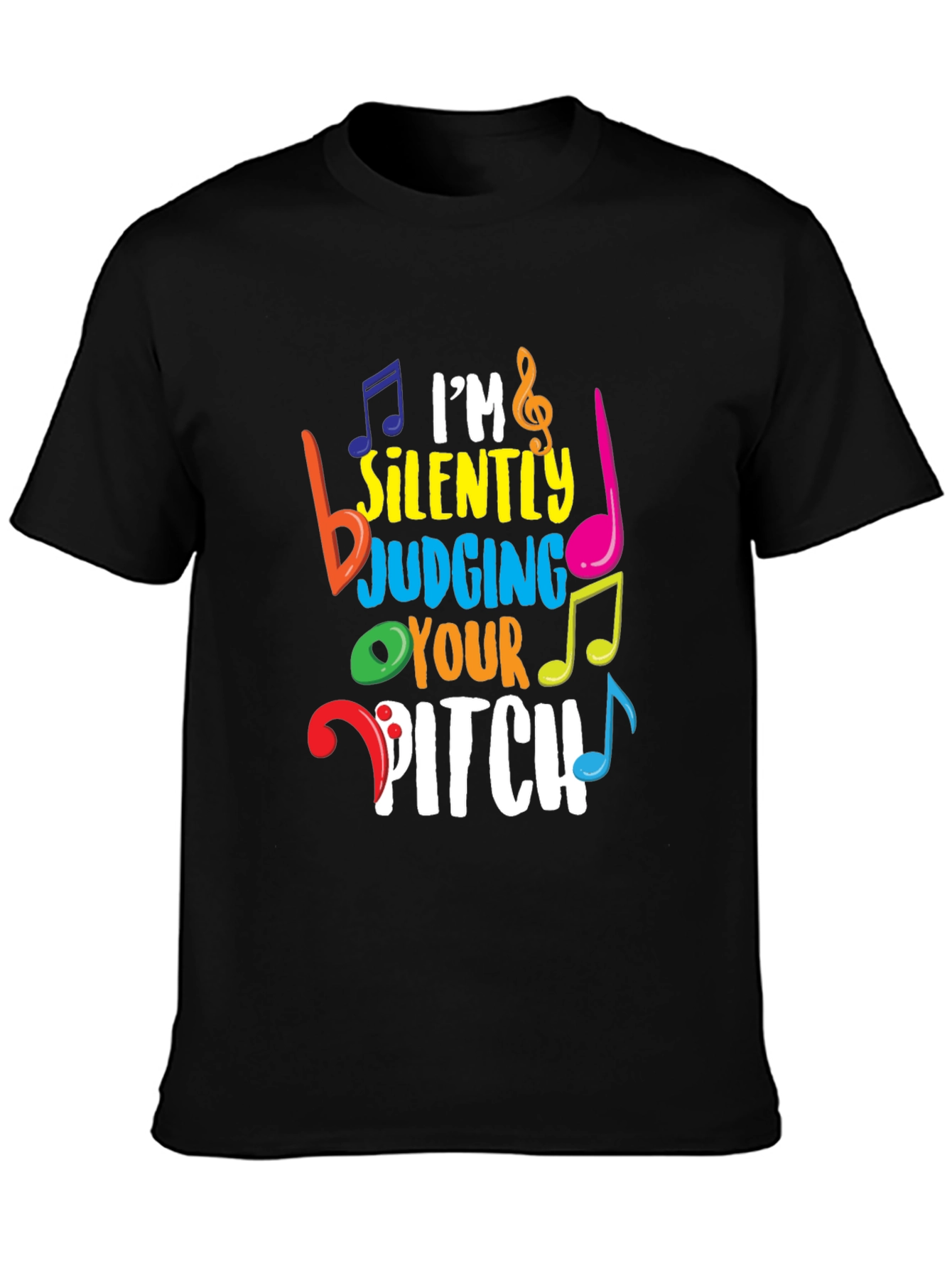 Musicians Im Silently Judging Your Pitch Graphic T-Shirt