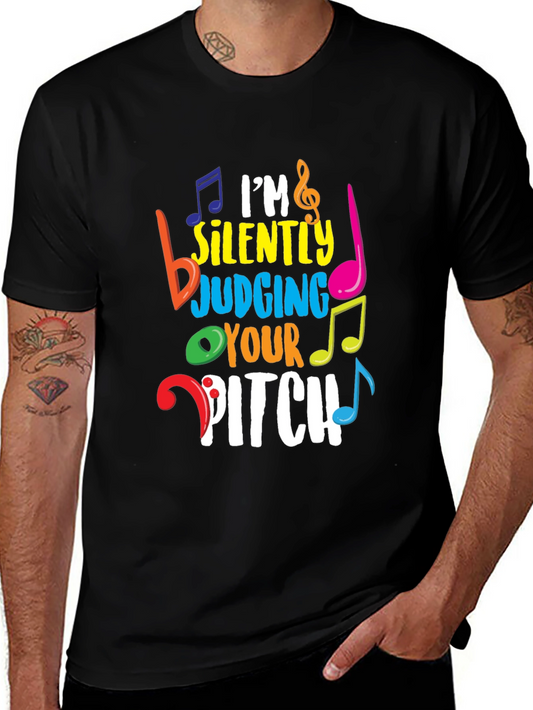 Musicians Im Silently Judging Your Pitch Graphic T-Shirt