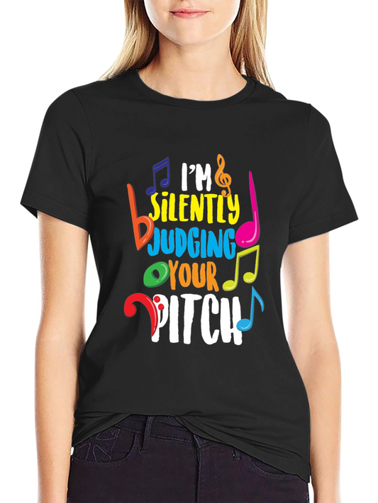 Musicians Im Silently Judging Your Pitch Graphic T-Shirt