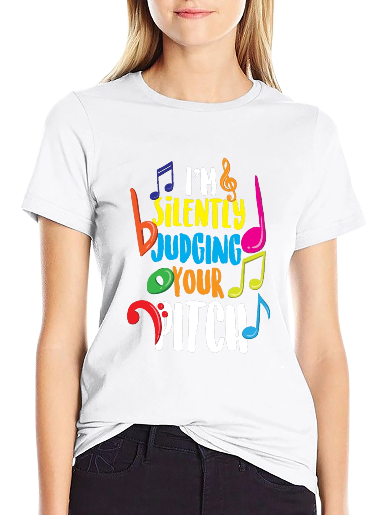 Musicians Im Silently Judging Your Pitch Graphic T-Shirt