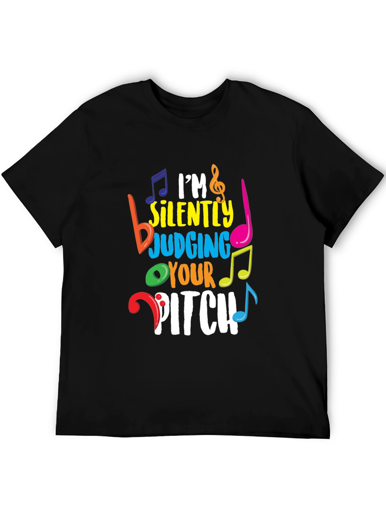 Musicians Im Silently Judging Your Pitch Graphic T-Shirt