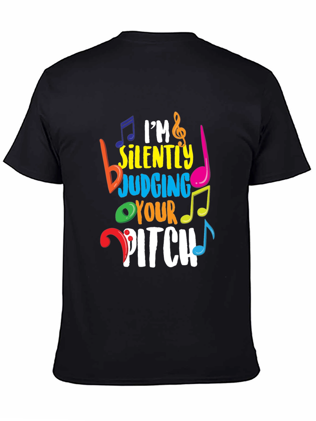 Musicians Im Silently Judging Your Pitch Graphic T-Shirt