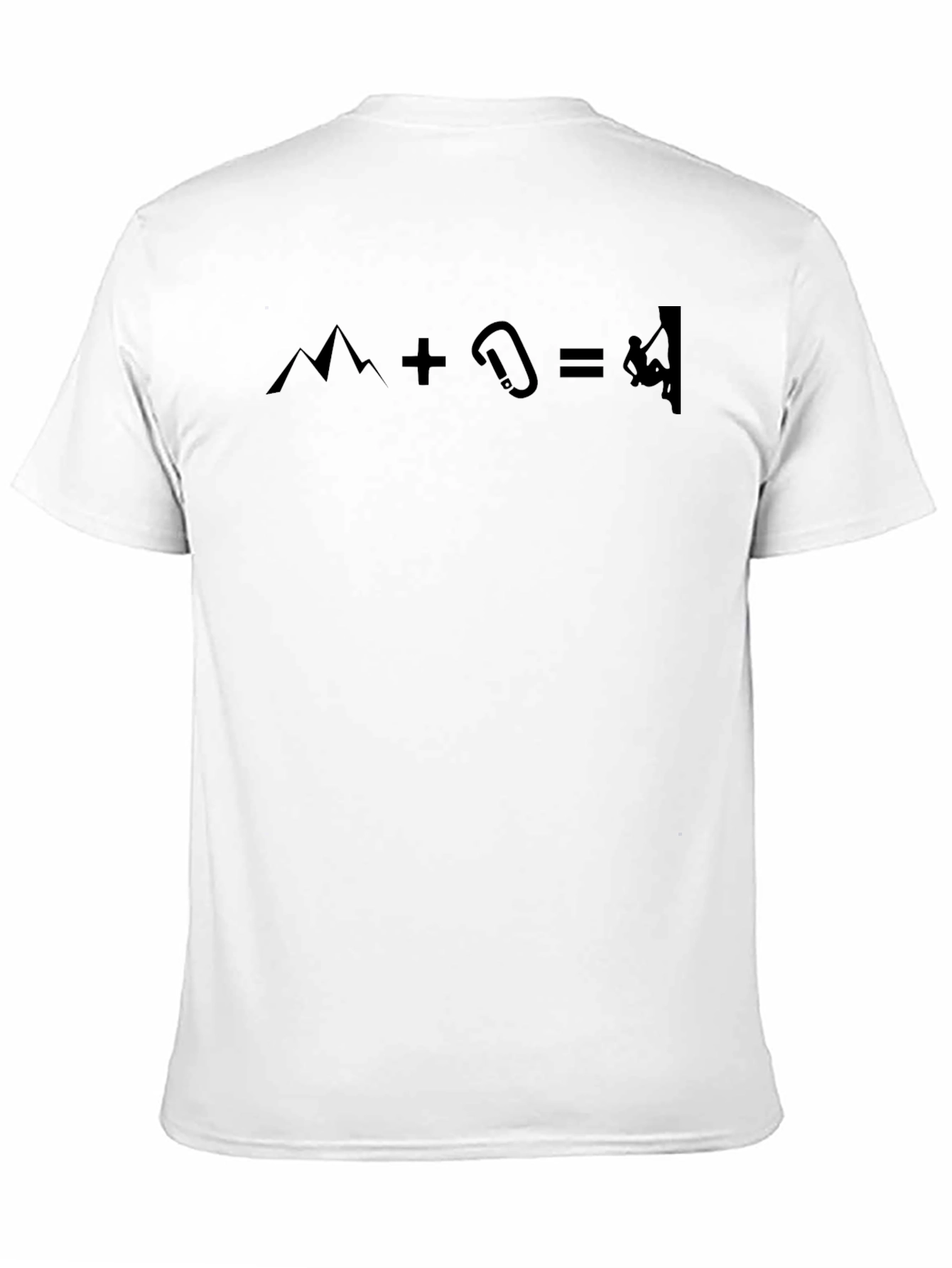 Climbing Equation Graphic Tee - Black T-Shirt