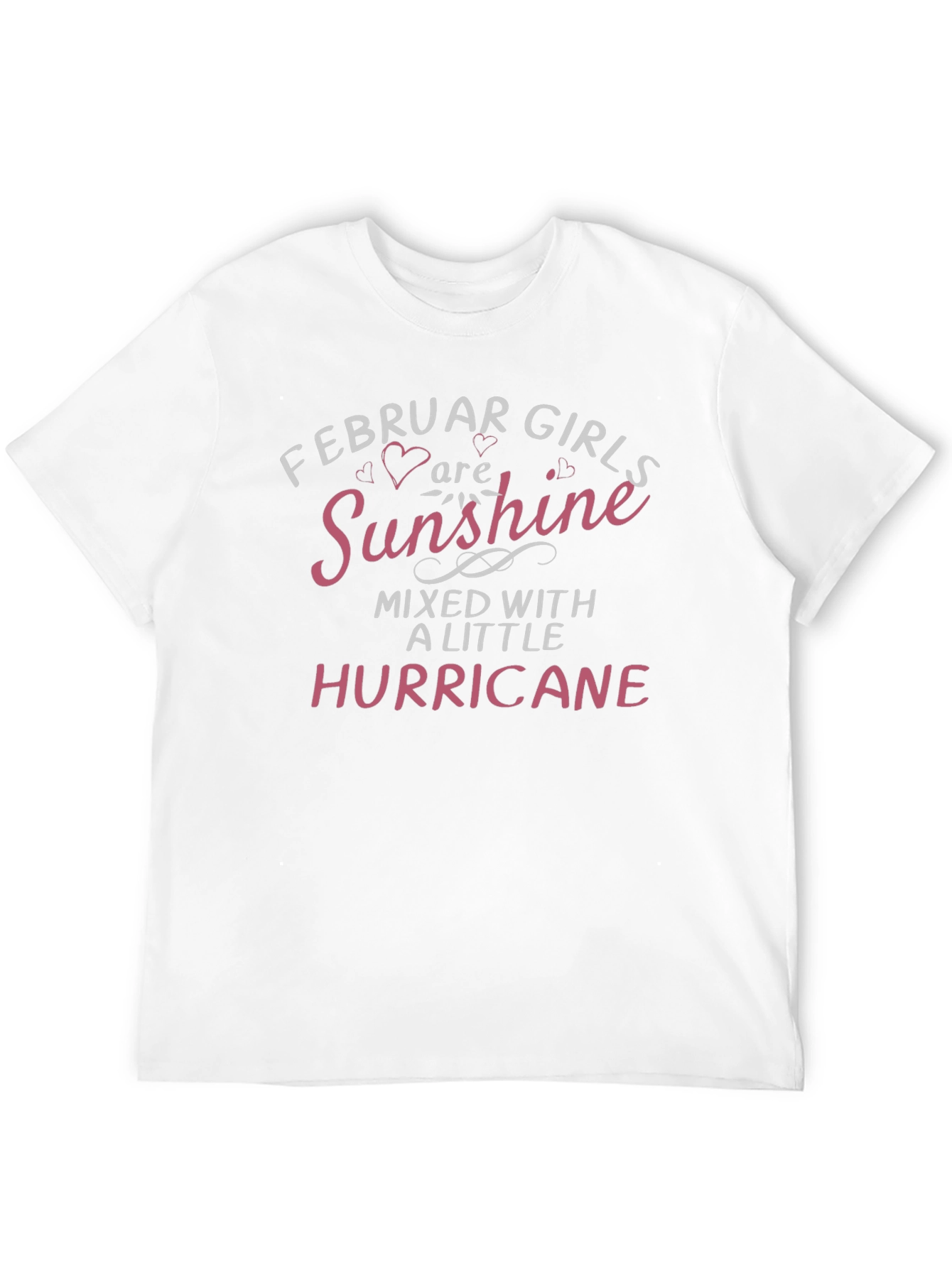 February Girls Sunshine Hurricane Graphic T-Shirt