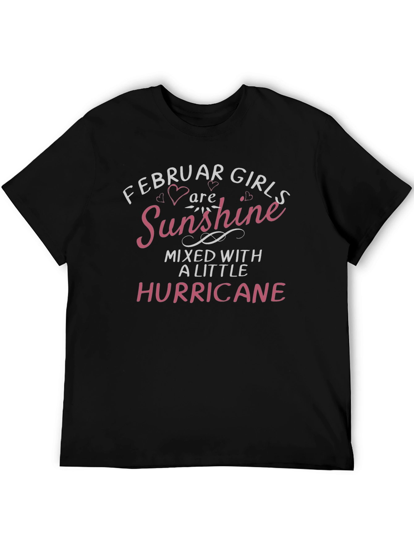 February Girls Sunshine Hurricane Graphic T-Shirt