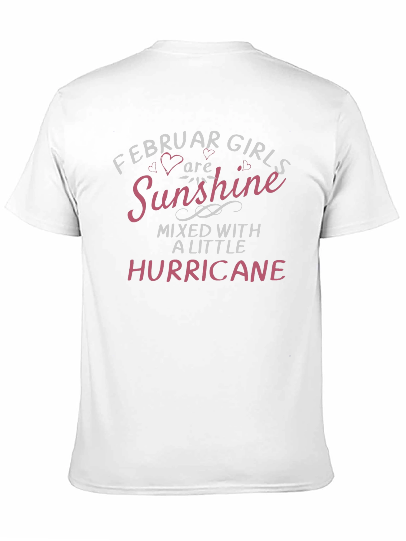 February Girls Sunshine Hurricane Graphic T-Shirt