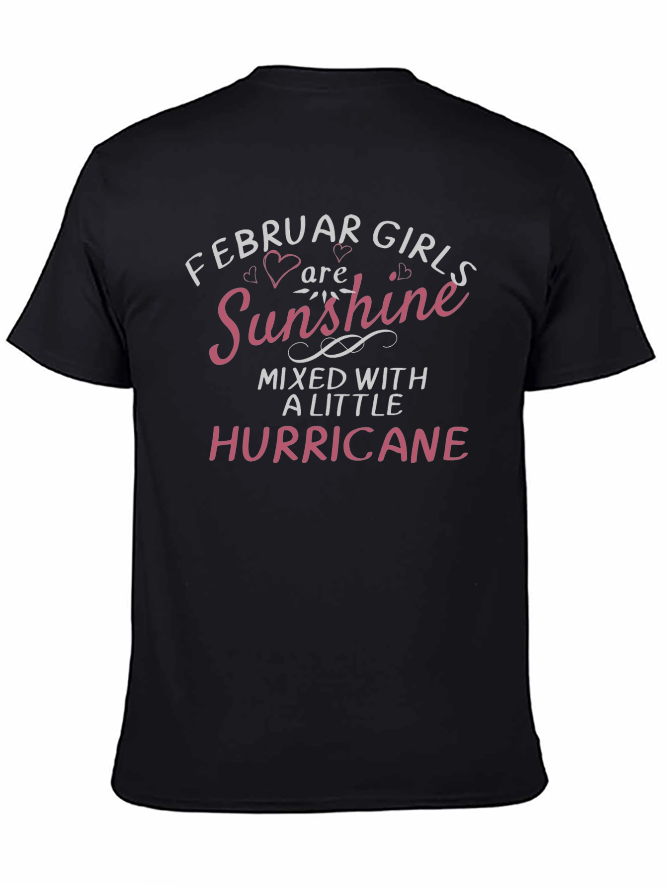 February Girls Sunshine Hurricane Graphic T-Shirt