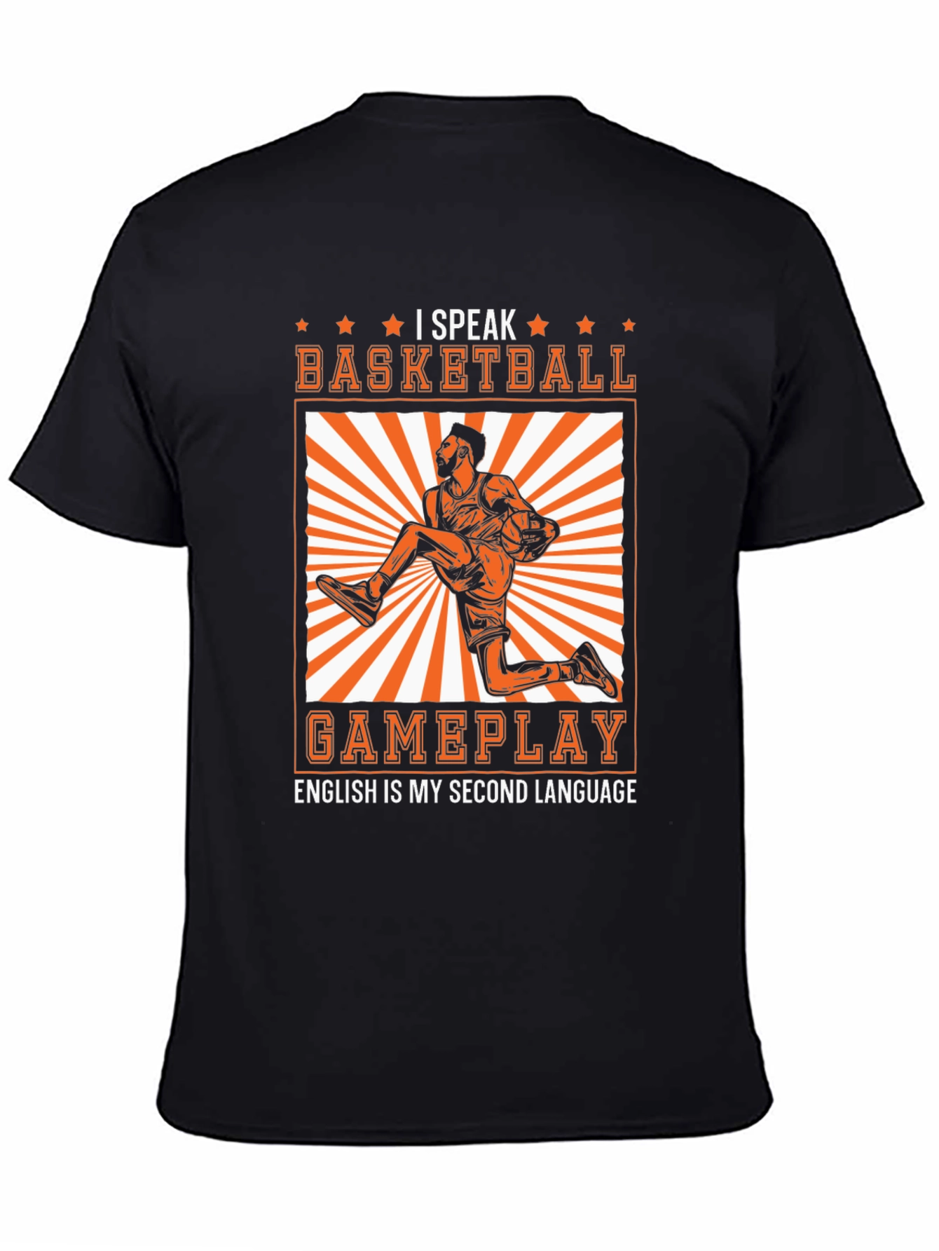 Basketball Gameplay Graphic Tee - Speak the Game!