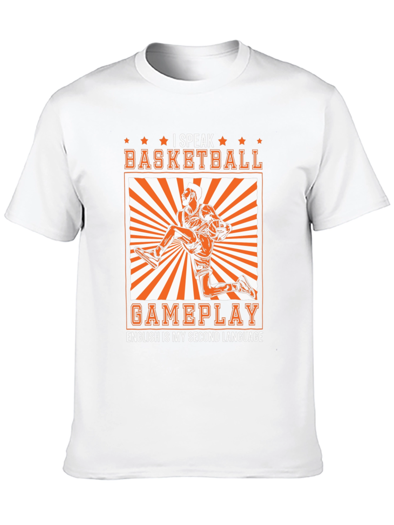 Basketball Gameplay Graphic Tee - Speak the Game!