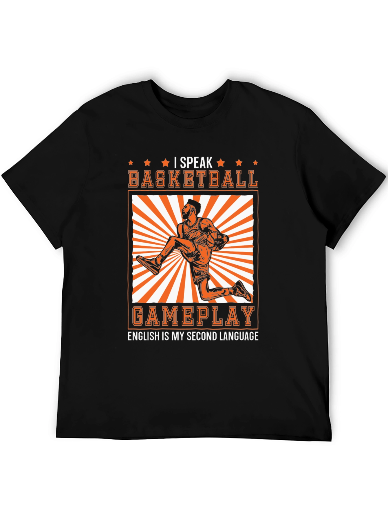 Basketball Gameplay Graphic Tee - Speak the Game!