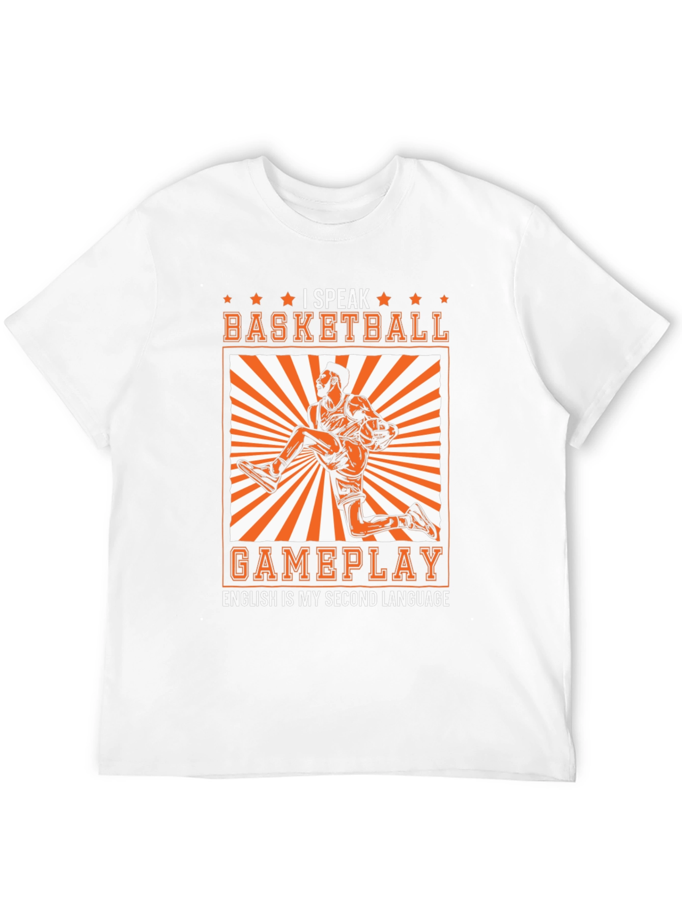Basketball Gameplay Graphic Tee - Speak the Game!