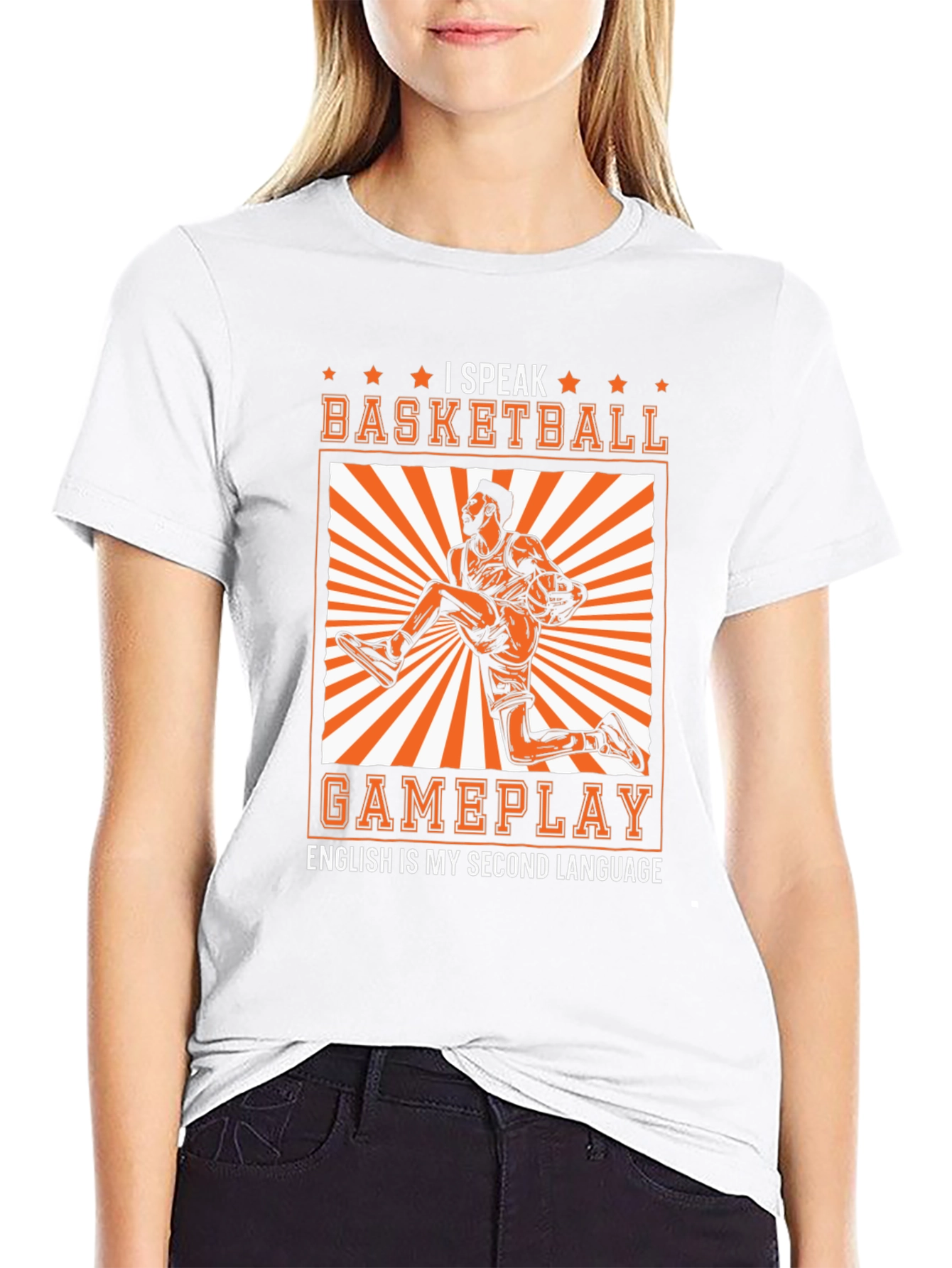 Basketball Gameplay Graphic Tee - Speak the Game!