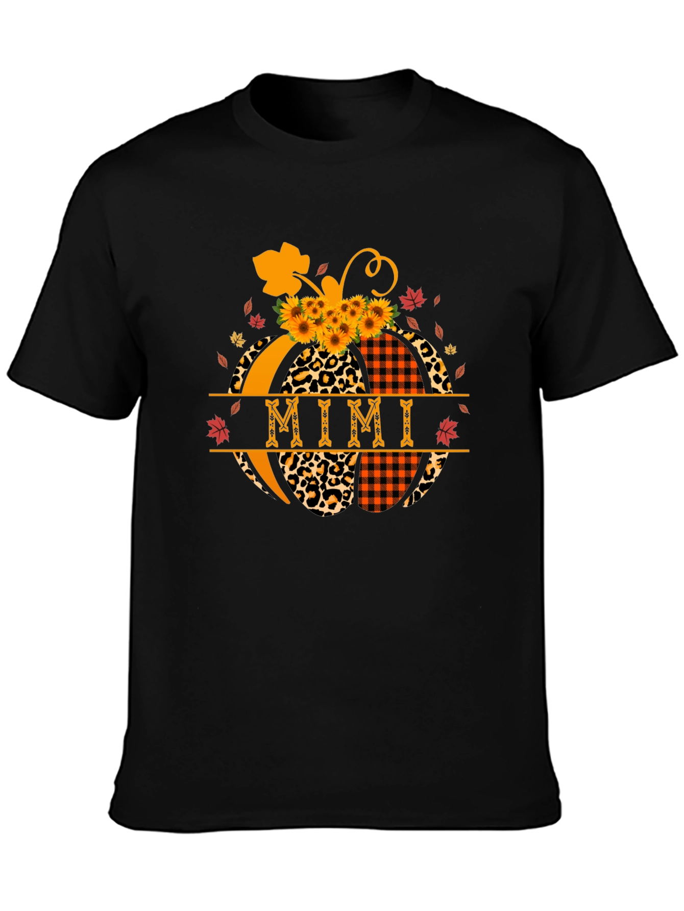 Mimi Pumpkin T-Shirt Fall Thanksgiving