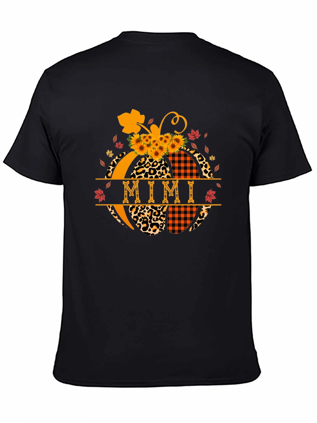 Mimi Pumpkin T-Shirt Fall Thanksgiving