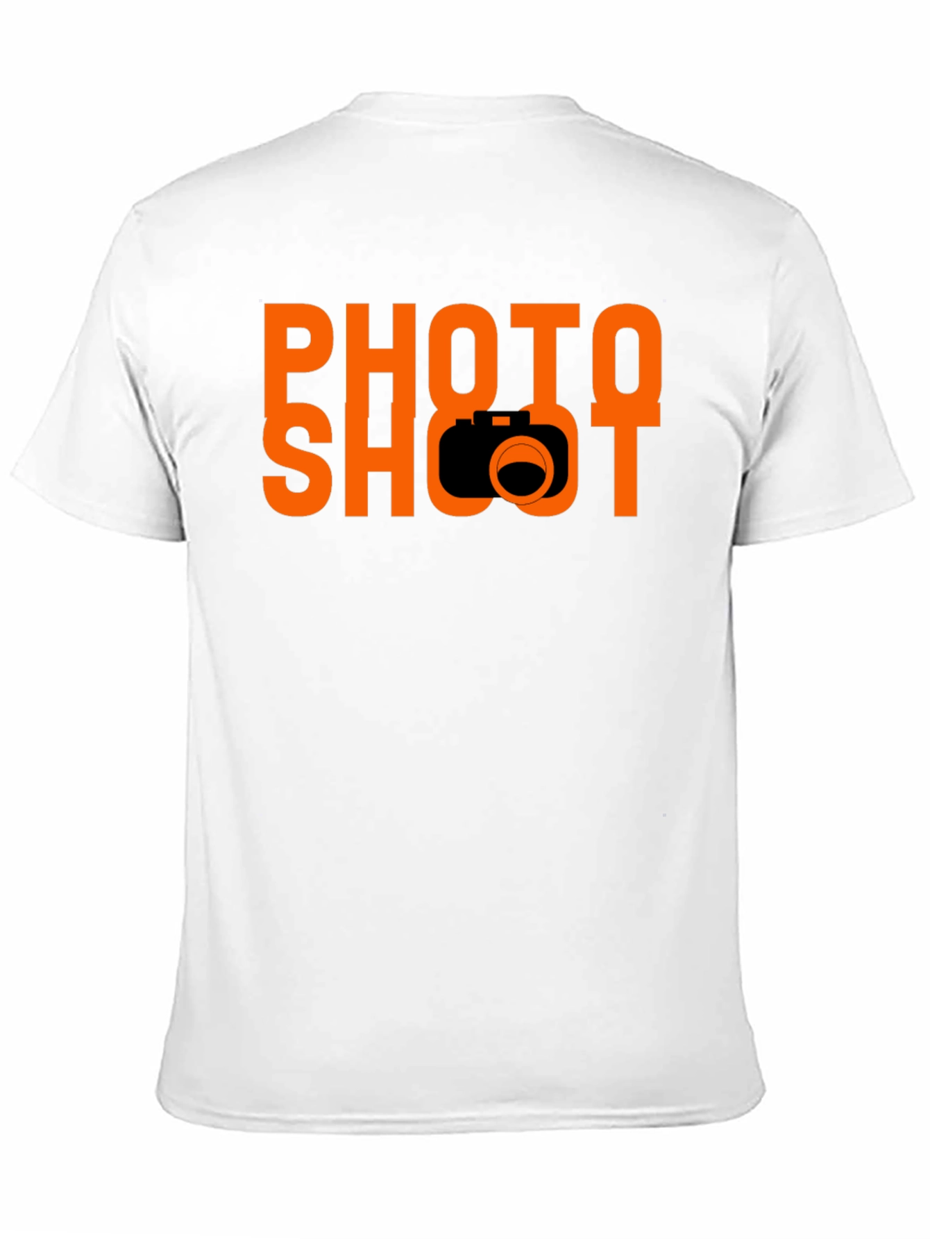 Photo Shoot Black T-Shirt - Camera Graphic Tee