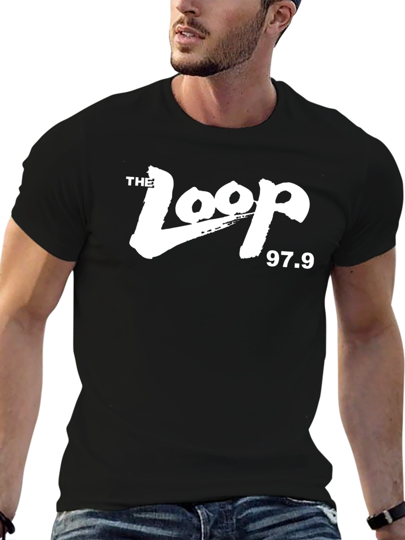 The Loop 97.9 Black T-Shirt