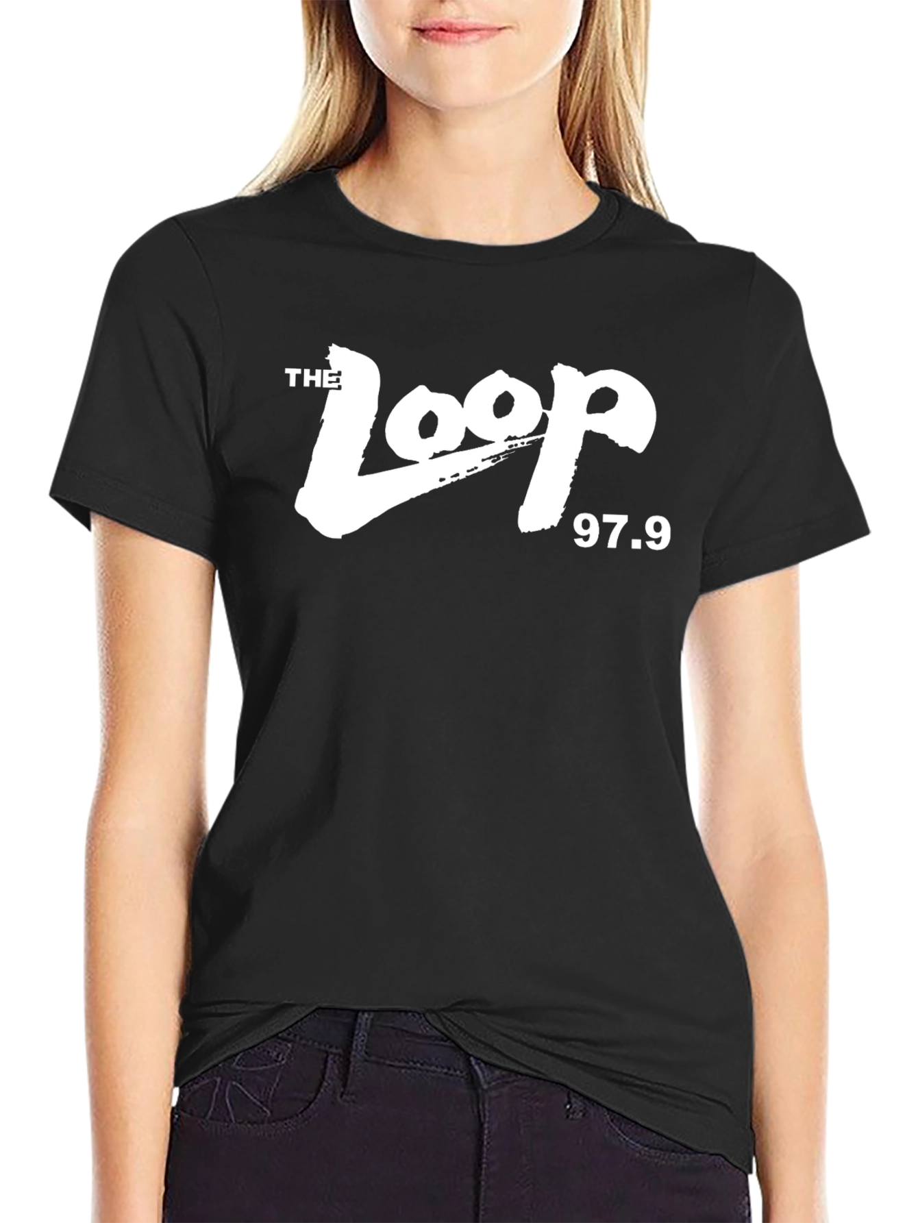 The Loop 97.9 Black T-Shirt
