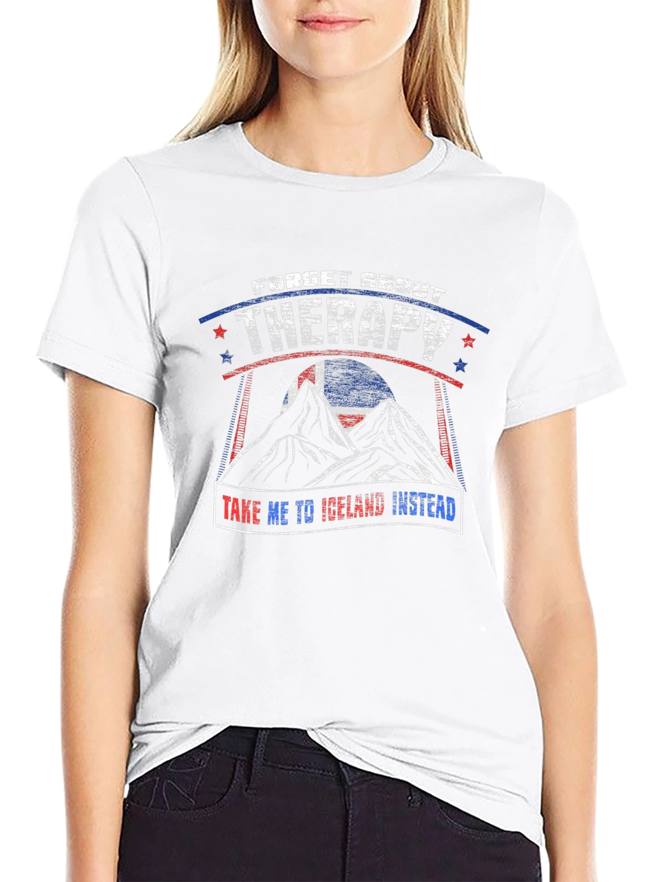 Iceland Therapy Graphic Tee