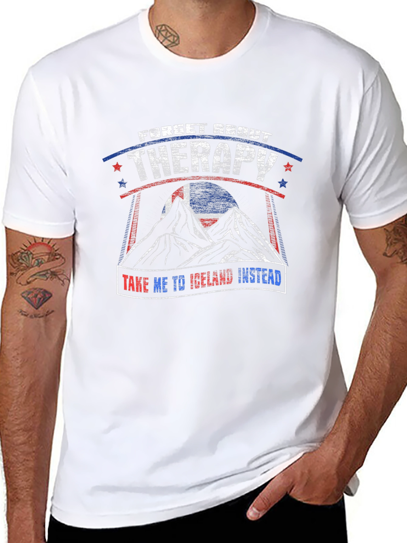 Iceland Therapy Graphic Tee