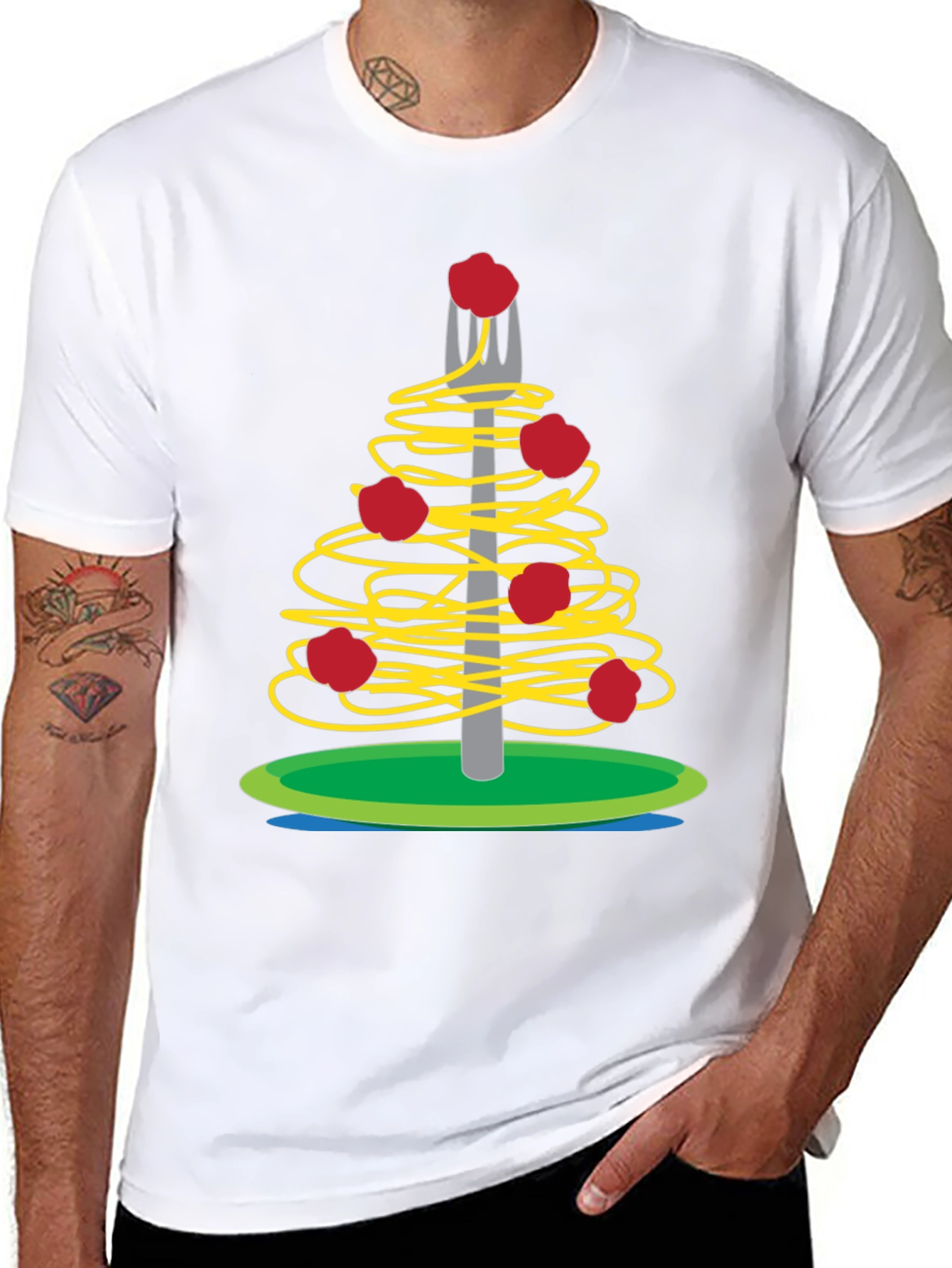 Spaghetti Christmas T-Shirt