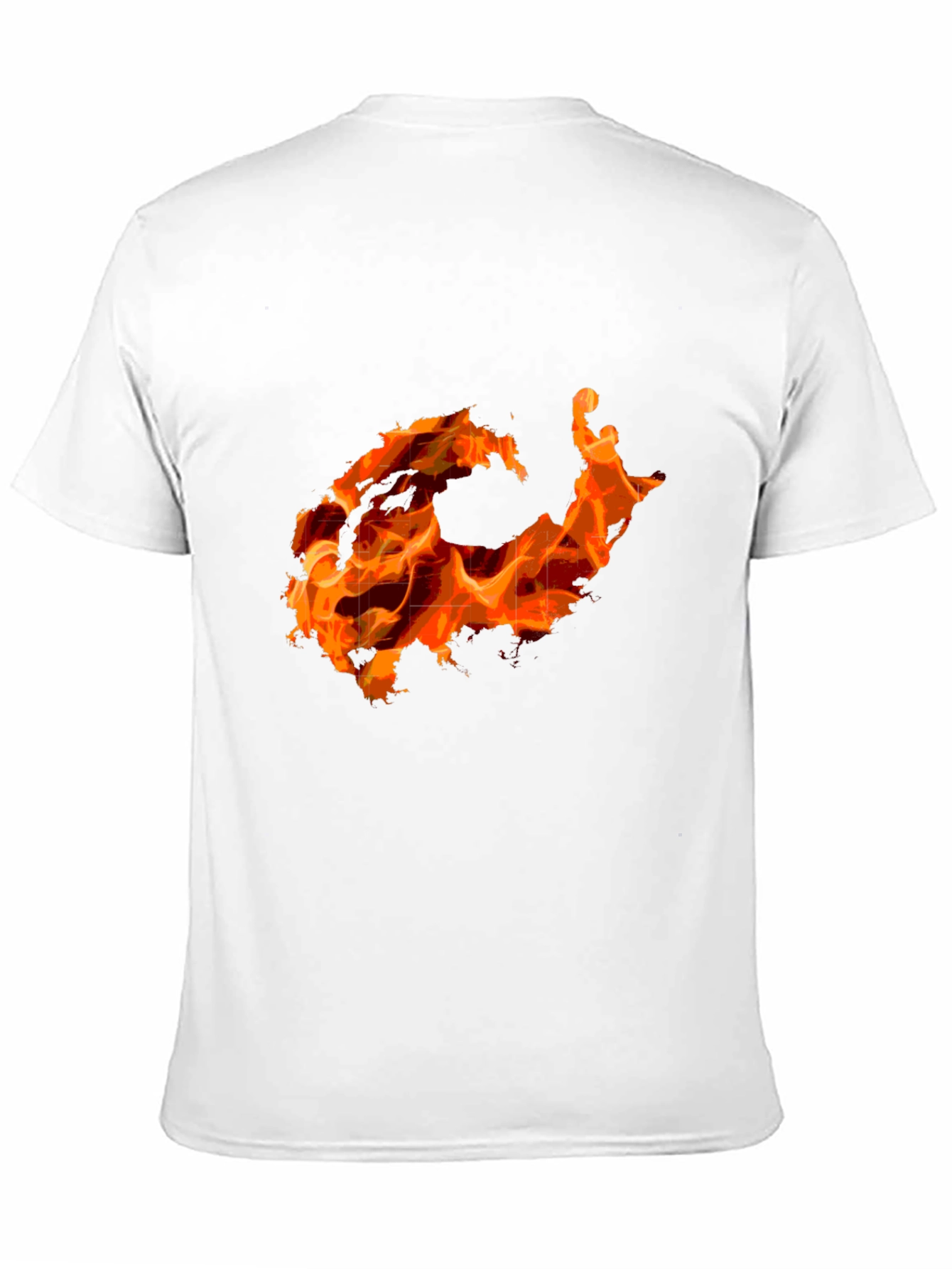 Inferno Graphic Tee - Bold Flame Design