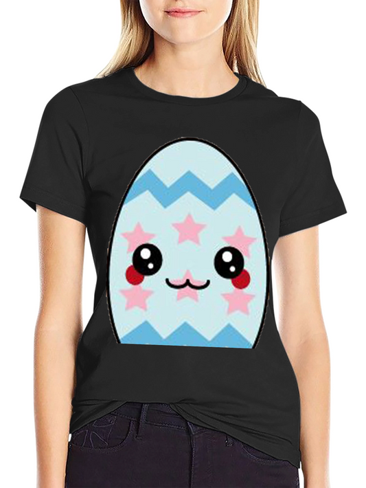 Cute Easter Egg Kawaii Graphic T-Shirt