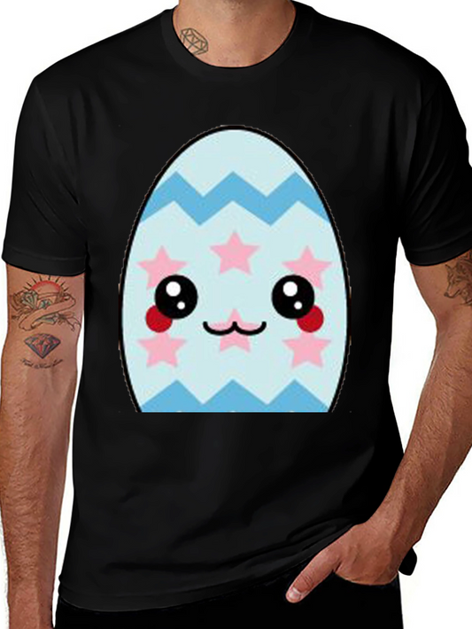 Cute Easter Egg Kawaii Graphic T-Shirt