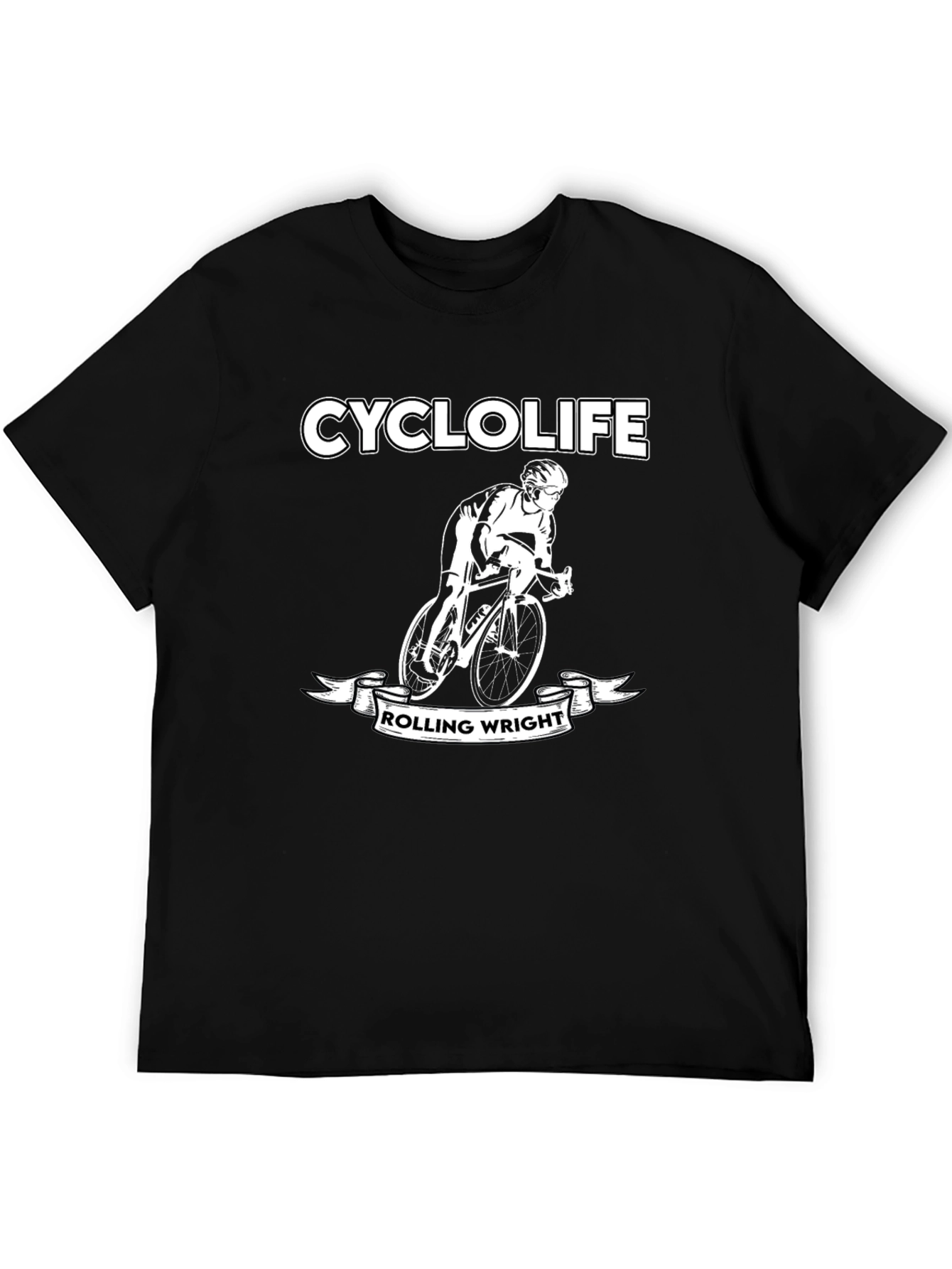 Cyclolife Rolling Wright Graphic Tee