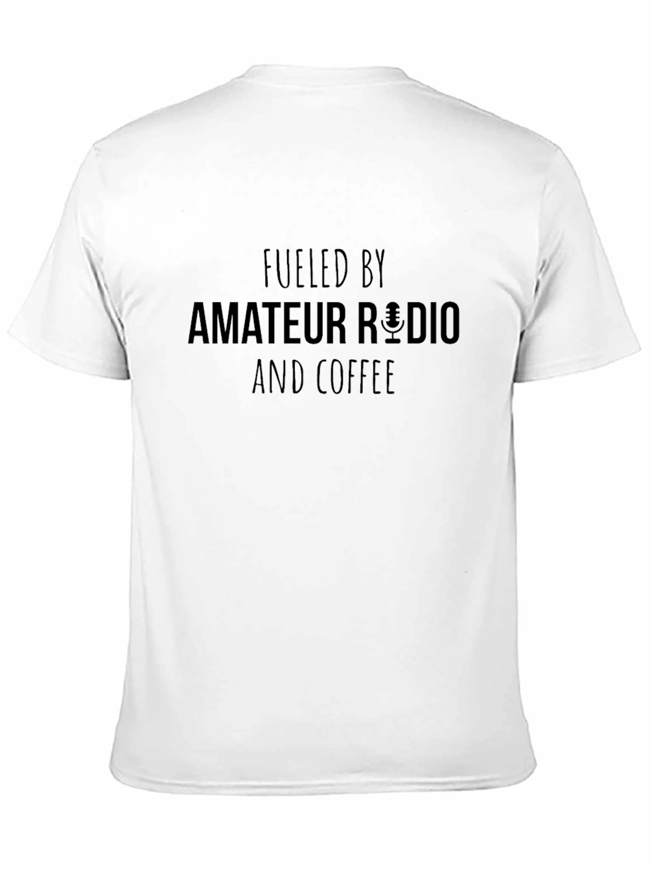 Fueled by Amateur Radio and Coffee T-Shirt