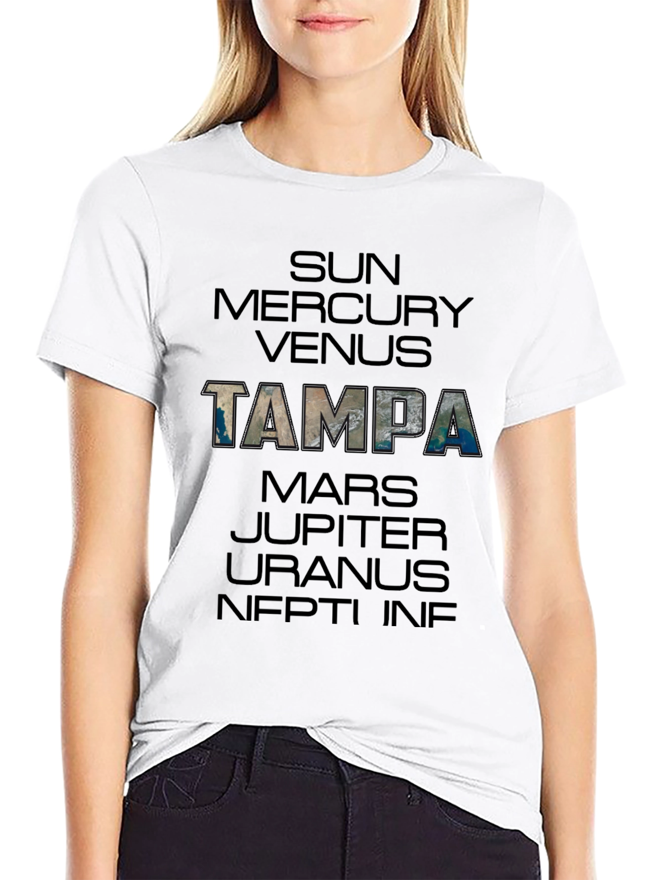Tampa Planets T-Shirt - Stylish Graphic Tee