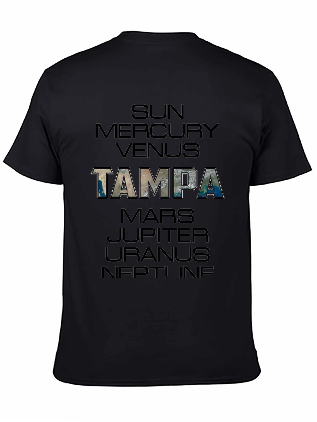 Tampa Planets T-Shirt - Stylish Graphic Tee