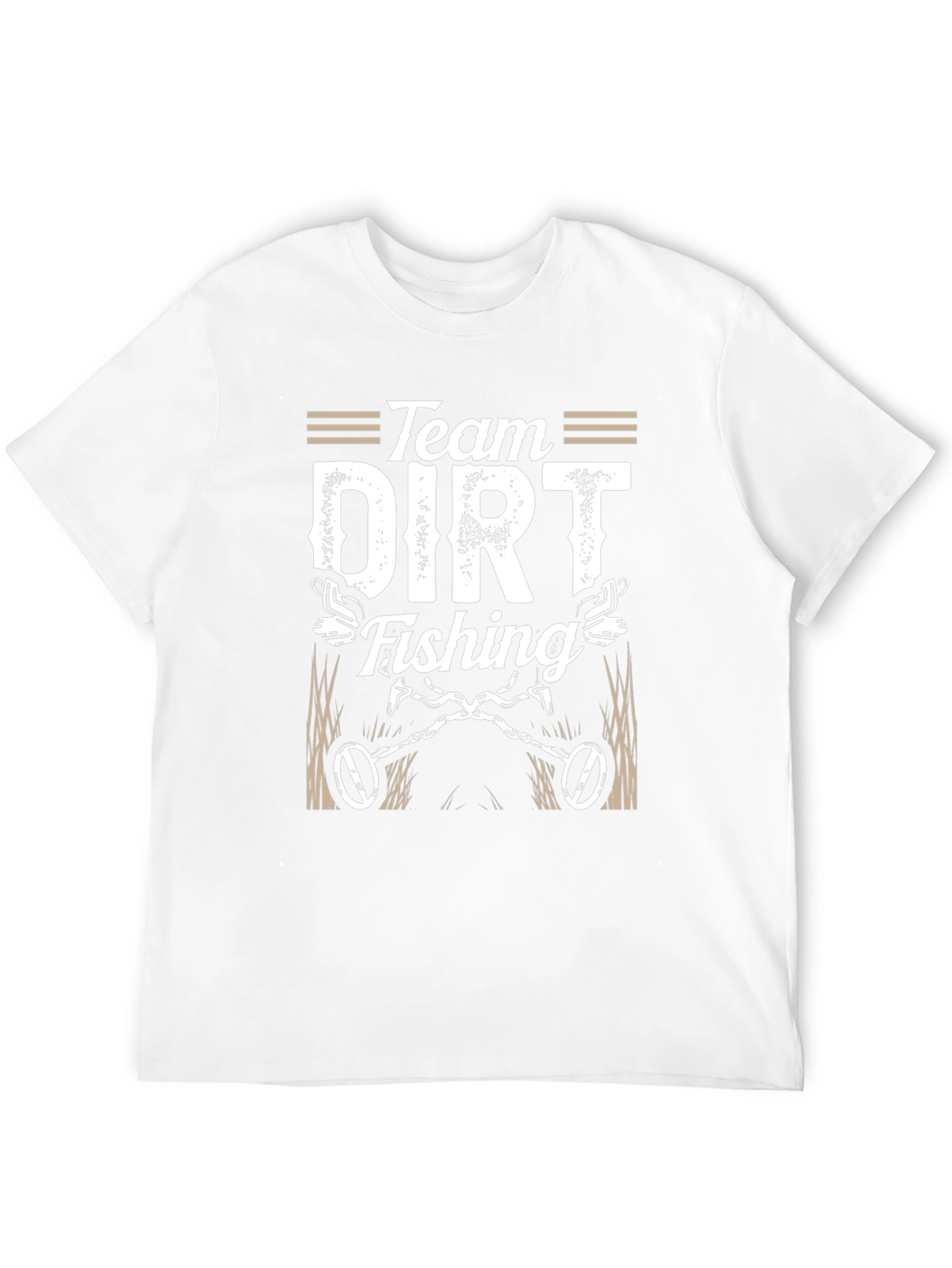 Team Dirt Fishing Black Graphic Tee