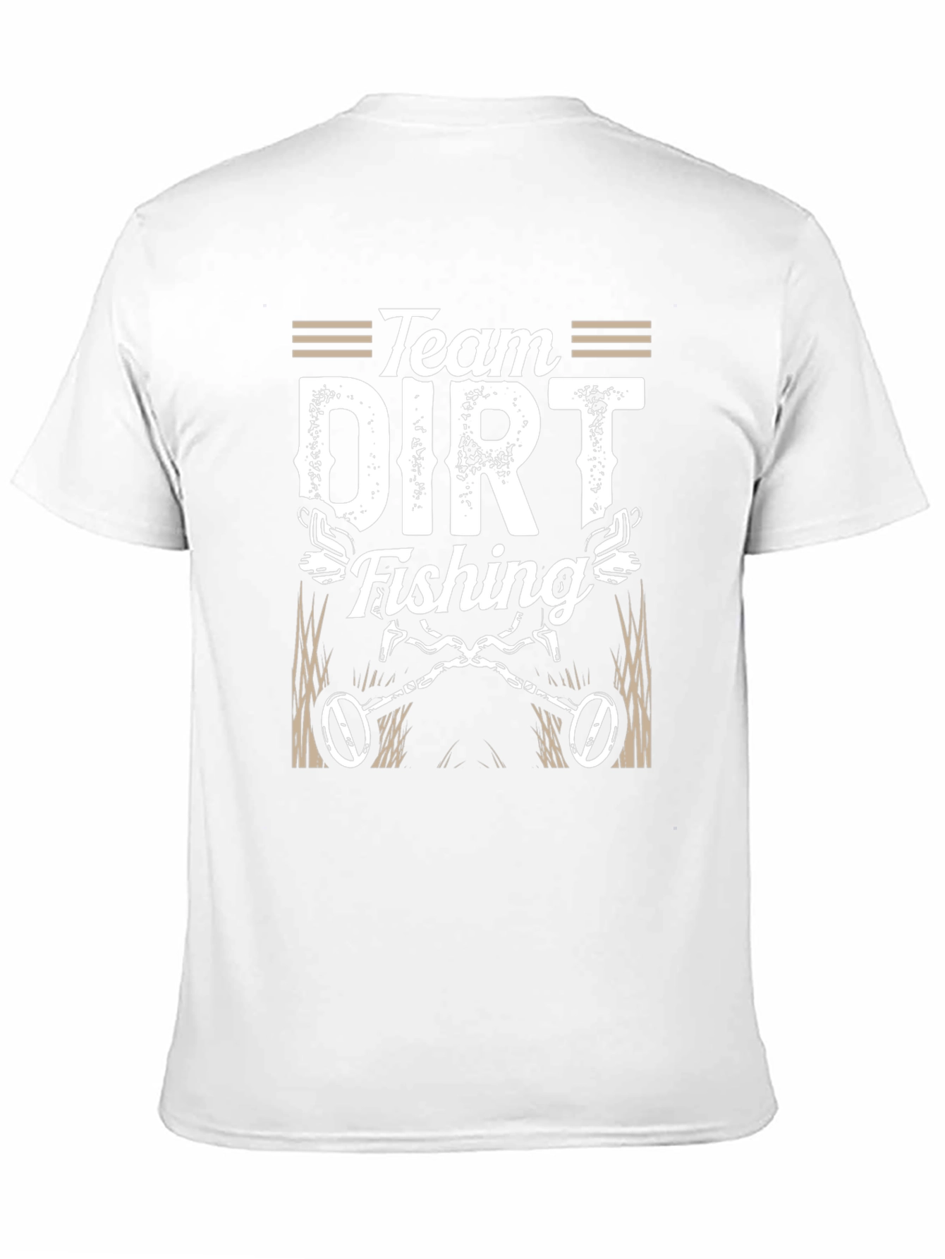 Team Dirt Fishing Black Graphic Tee