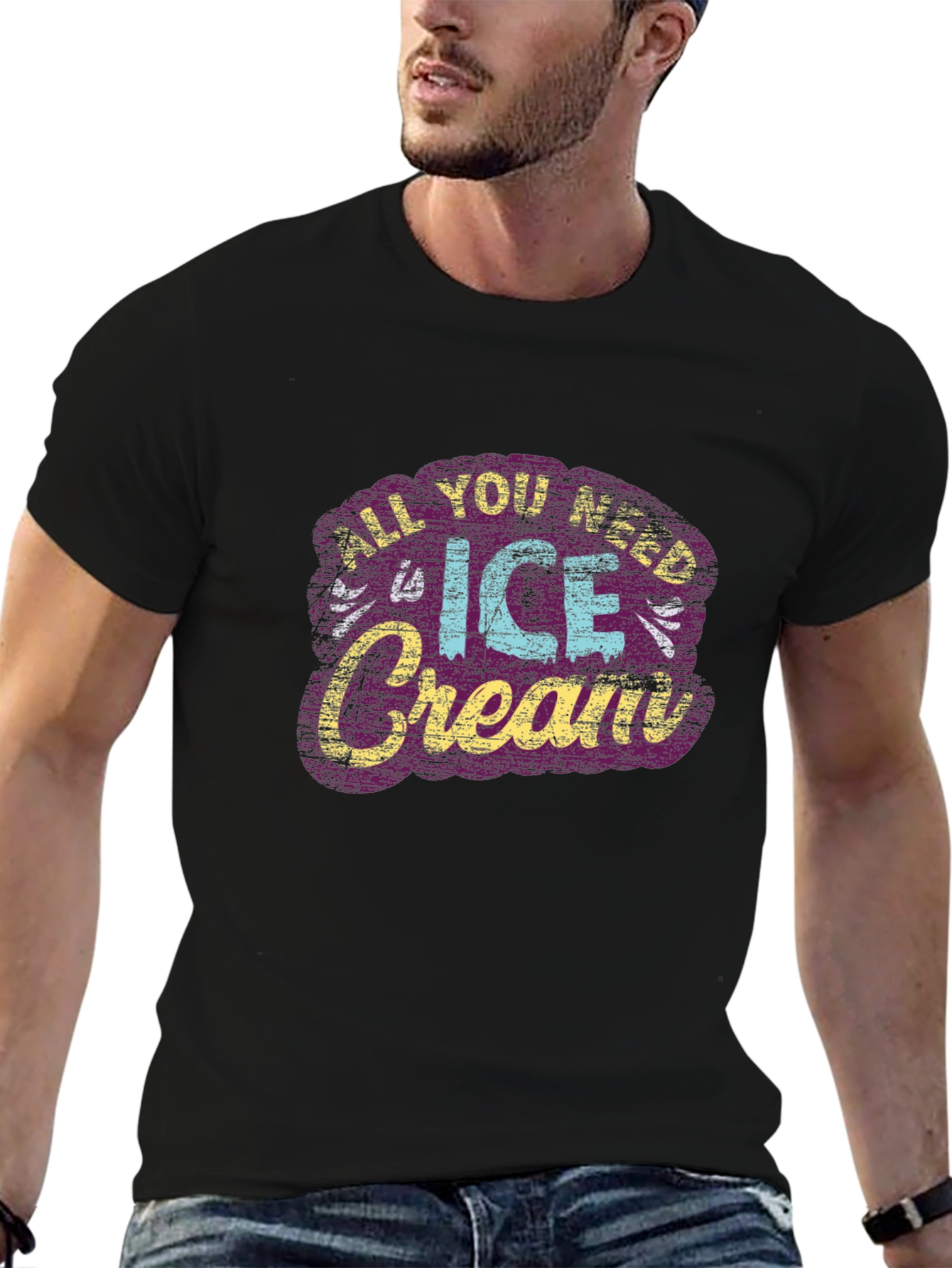 All You Need Is Ice Cream Graphic Tee