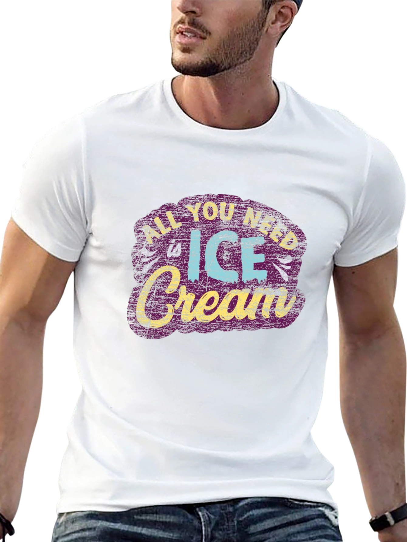 All You Need Is Ice Cream Graphic Tee
