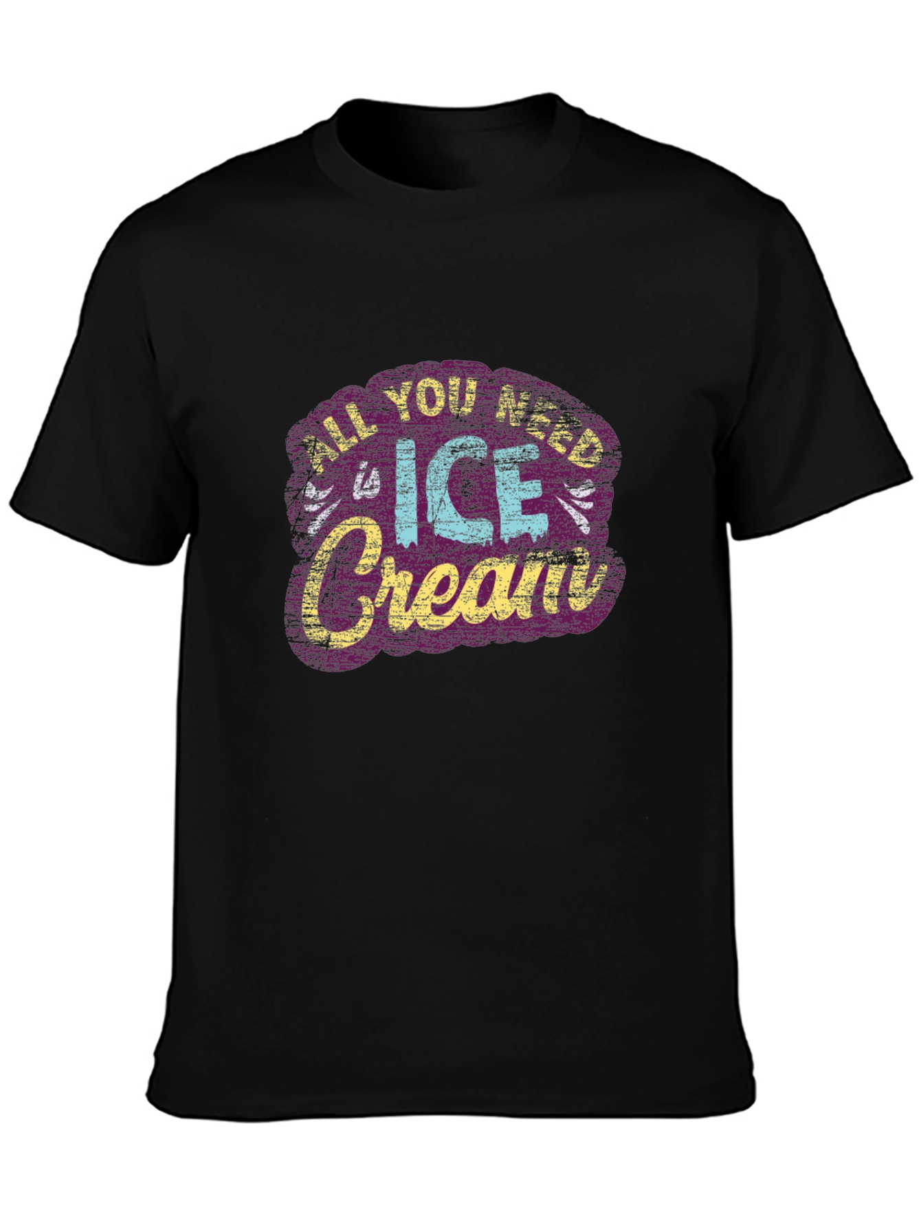 All You Need Is Ice Cream Graphic Tee