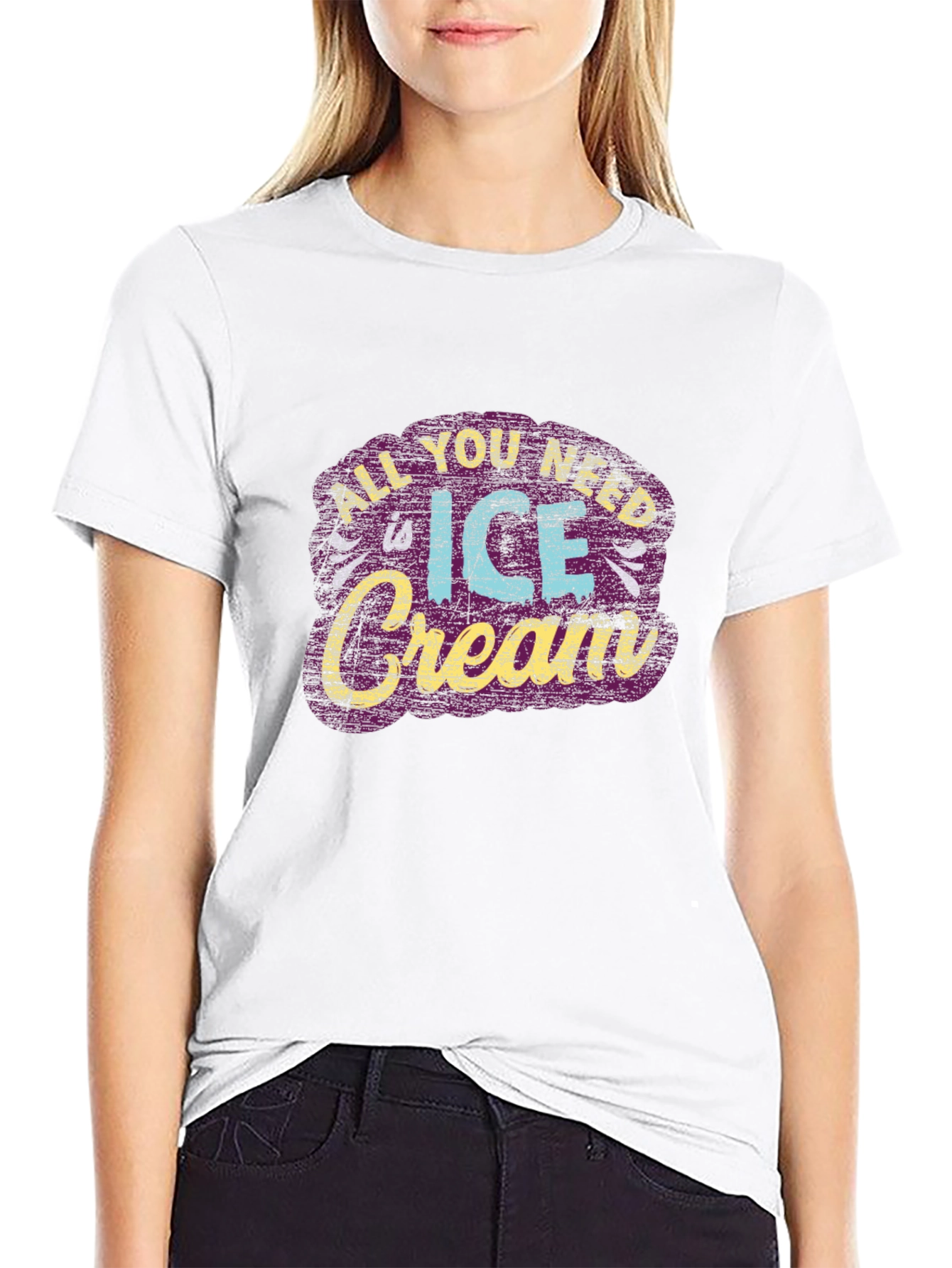 All You Need Is Ice Cream Graphic Tee